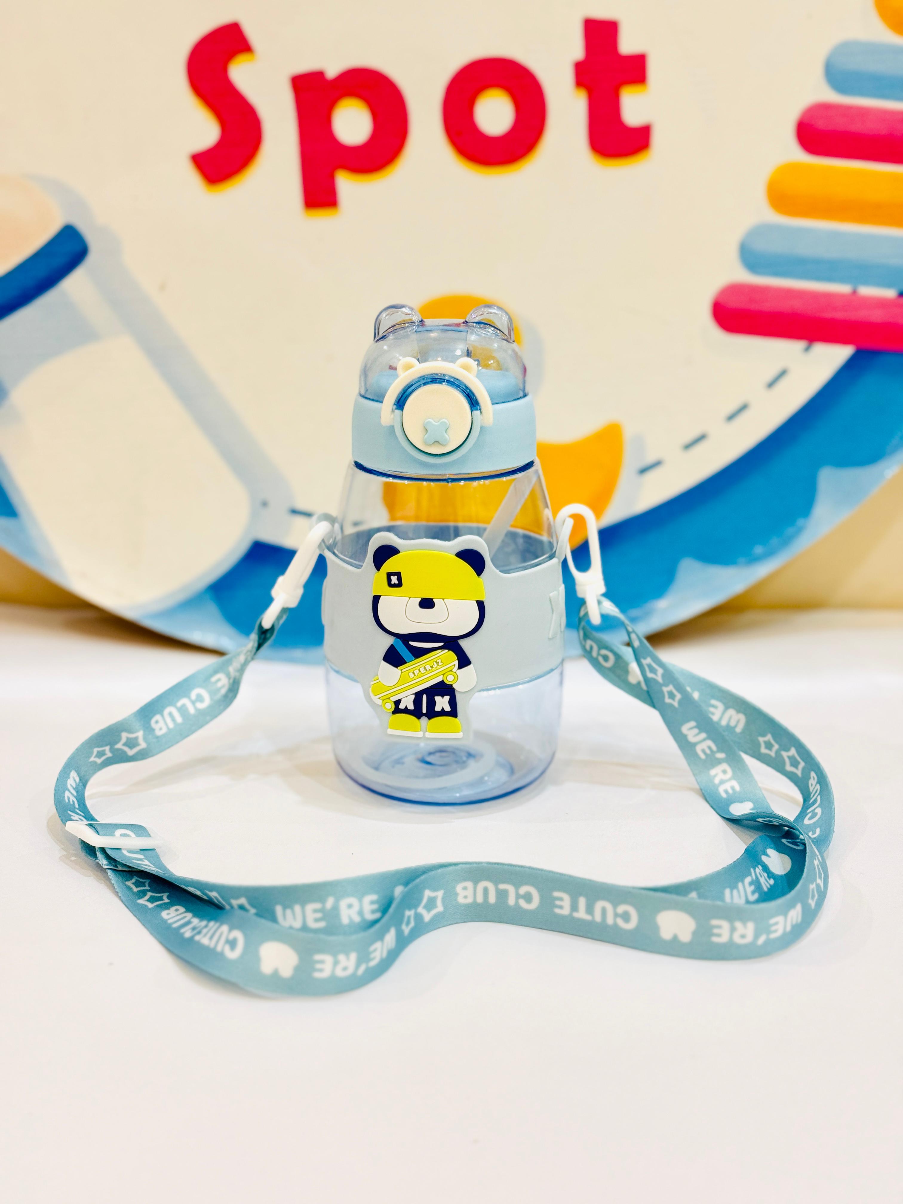 Straw Sipper Bottles β Bear Edition