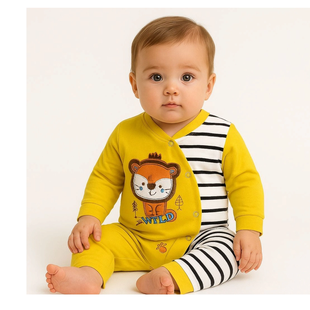 Imported Baby Rompers Collection– Premium Quality
Your baby’s comfort meets adorable sailor-style fashion!
• Sizes: 0-3 & 3-6 months
• Price: Rs. 1350 only
• Designs: Cute anchor prints with buttoned suspenders
• Fabric: Soft, breathable imported material – ideal for summer
These premium baby rompers are perfect for everyday wear or special outings. The overall style with collared shirt gives a charming look while ensuring maximum comfort for your newborn.
Order now from Pakistan’s favorite baby onl