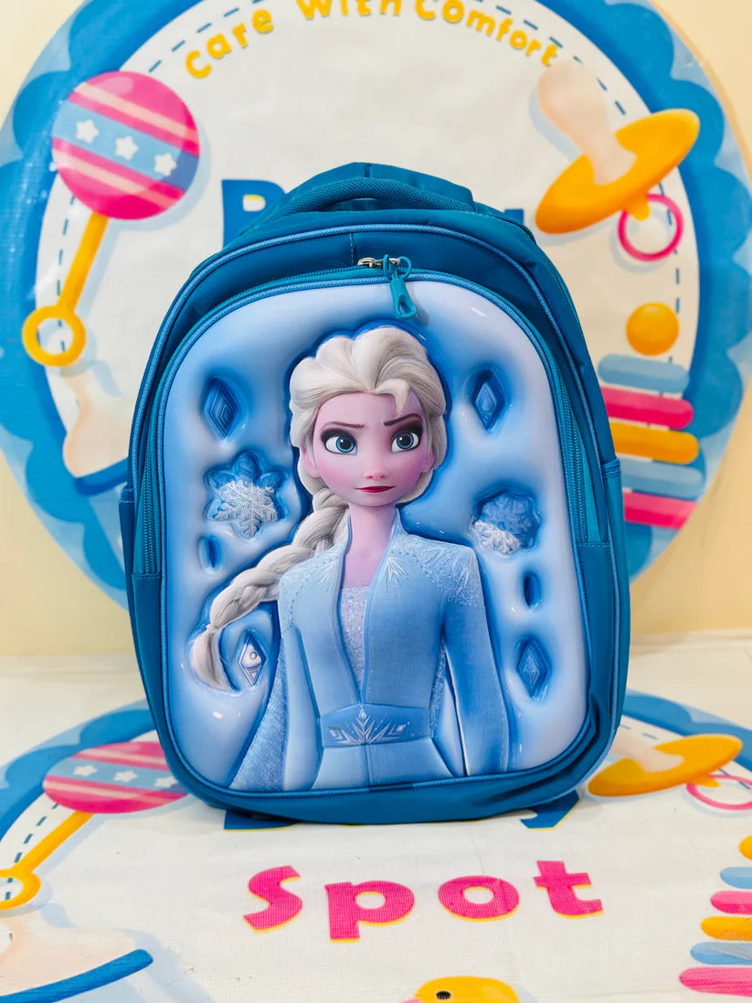 16-Inch Frozen School Bag - Perfect For Little Princesses On The Go!
