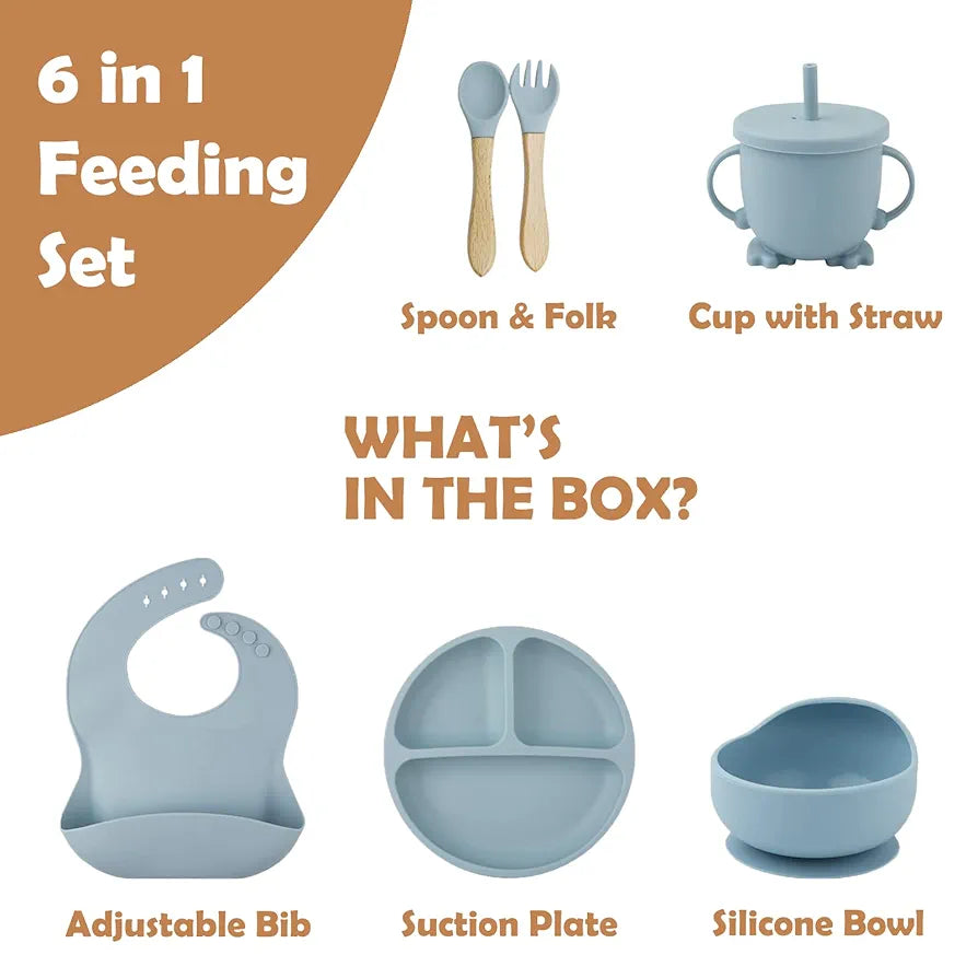 Silicone Feeding Sets Collection β¨π½οΈ