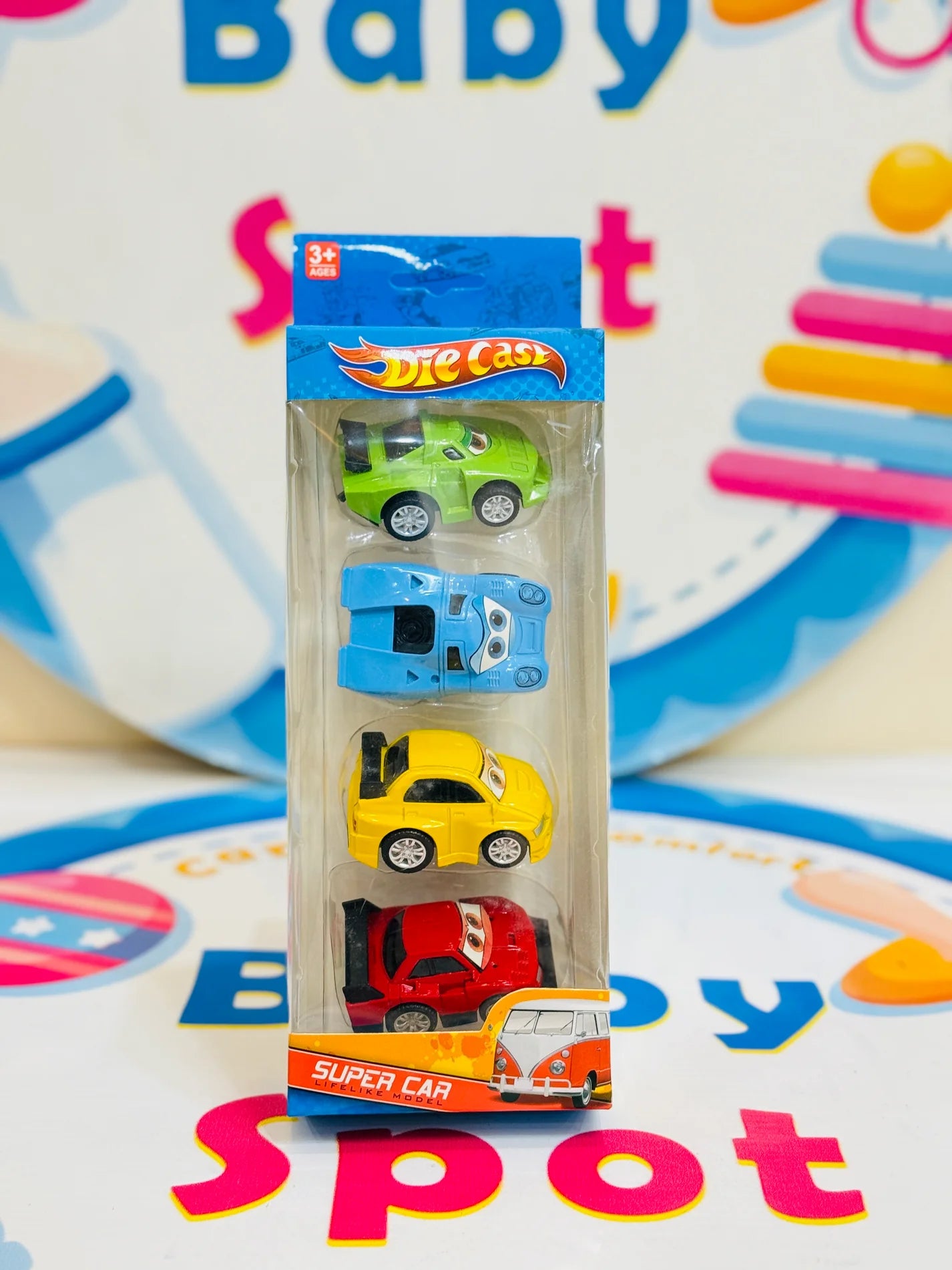 Premium Quality Die-Cast Baby Metal Cars Pack šāØ