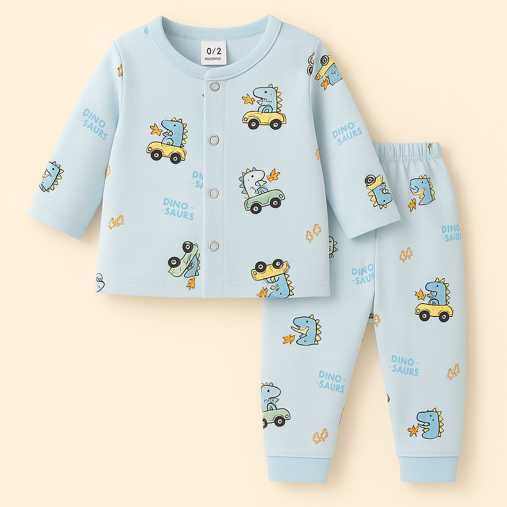 Winter Fleece 2 pc baby suits