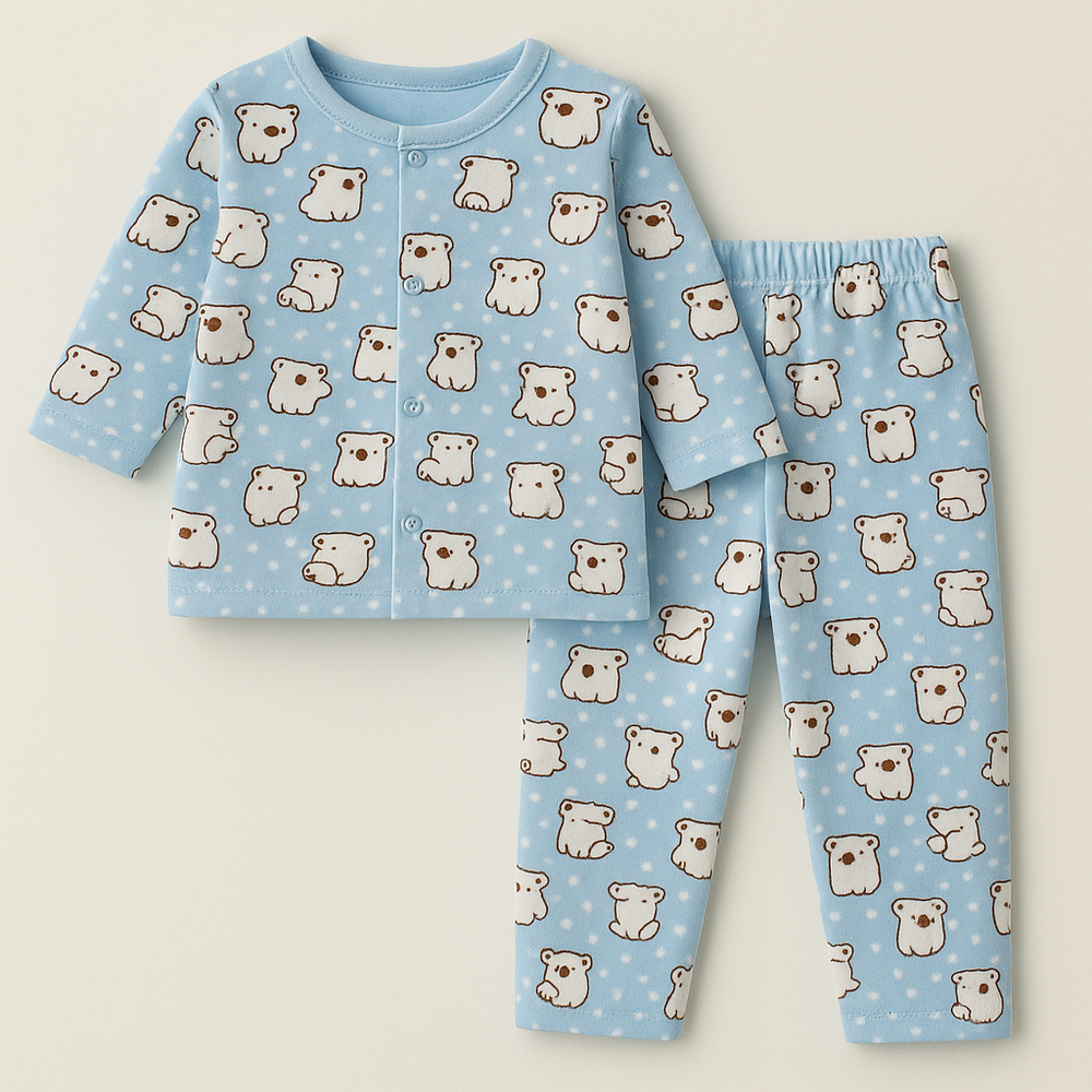 Winter Fleece 2 pc baby suits