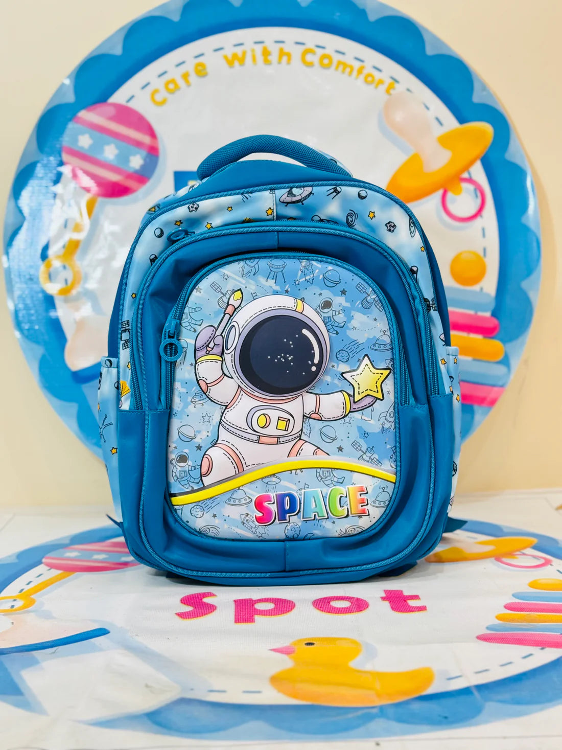 3D Space School Bag Lightweight Backpack 15-16 Inch