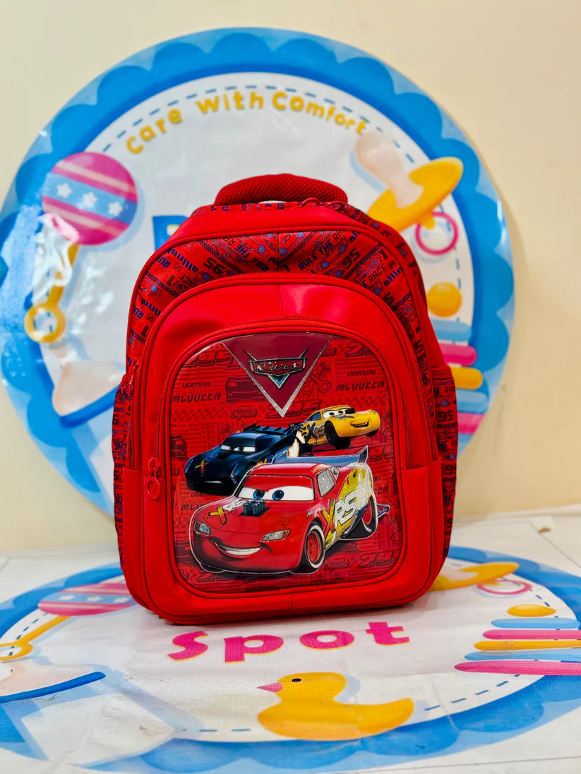 16-Inch Racing School Bag – Perfect for Little Speedsters on the Move! 🚗💨