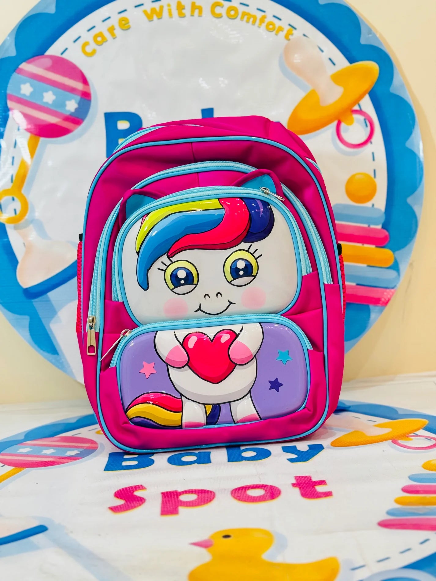 Cute Doll-Themed School Bag – Sparkle Into Adventure! 🎀🎒