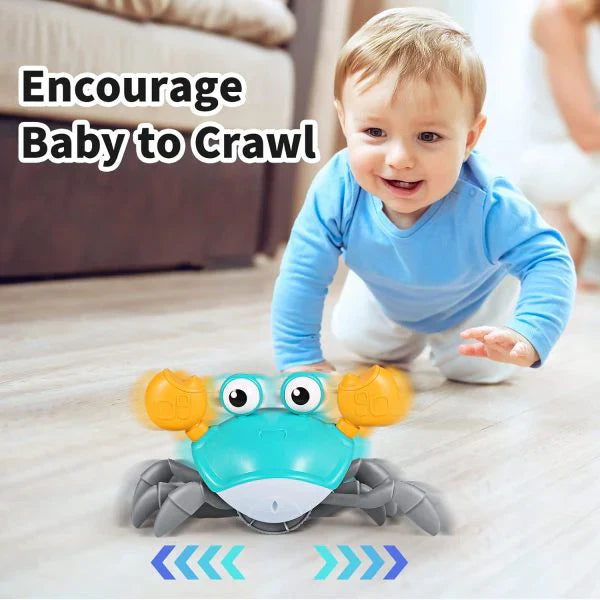Dancing Crab Toy – Crawling, Musical & Full of Fun! 🦀🎶