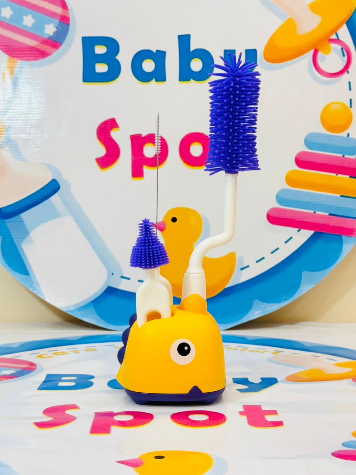 🍼 Original Imported Baby Silicone Feeder Brushes Set 🍼
High-quality silicone brushes for easy and effective cleaning
Comes with a stand for organized and hygienic storage
Available in 3 beautiful colors to match your baby essentials
Gentle on feeders yet tough on stains, ensuring thorough cleaning
Quality guaranteed for your peace of mind
💰 Price: 1450 Rs
🚚 Delivery Time: 2-5 days
📲 For orders: WhatsApp at 03117399001, DM us, or visit babyspotofficial.pk
#FeederBrushSet #BabyCareEssentials #Impo