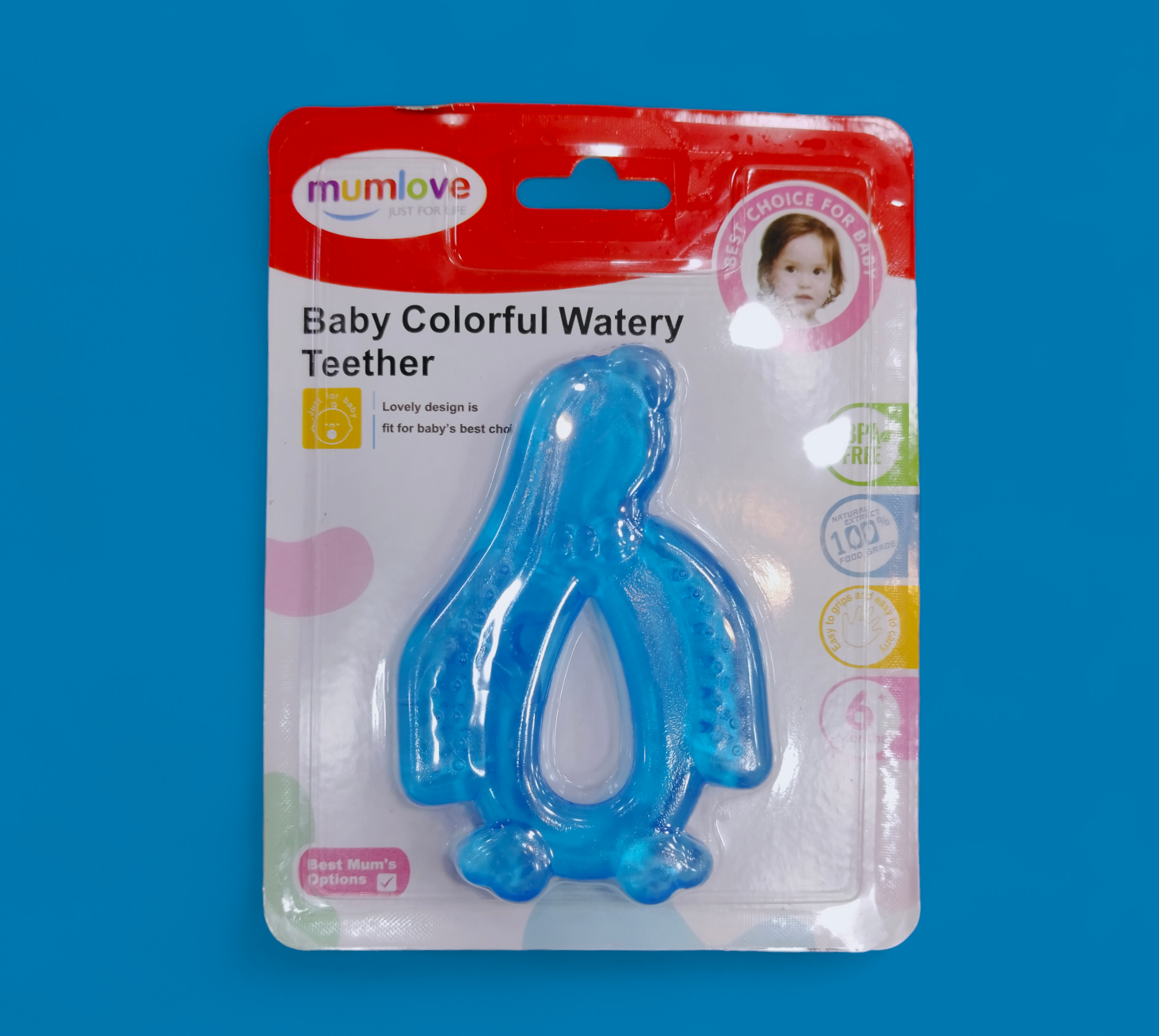 Baby Colorful Watery Teether
