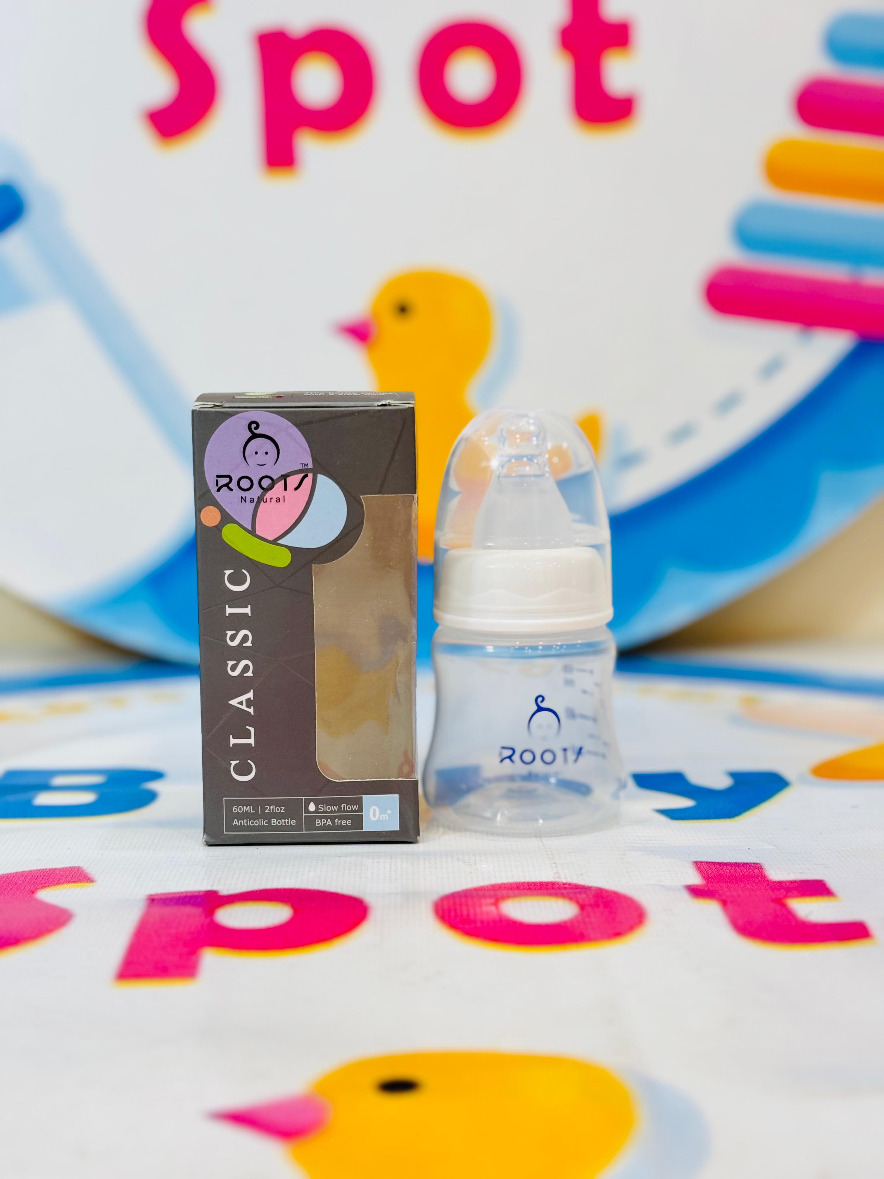 Discover the Roots Branded Plastic Feeder Collection – The Pinnacle of Baby Feeding Innovation!
At Roots, we understand that feeding time should be a joyous and stress-free experience for both parents and babies. Our Plastic Feeder Collection redefines baby feeding, offering smart design, durability, and unmatched convenience.
Key Features:
👶 Thoughtful Design: Our plastic feeders are thoughtfully designed with the comfort and ease of both parents and babies in mind. From ergonomic handles to spill-resi