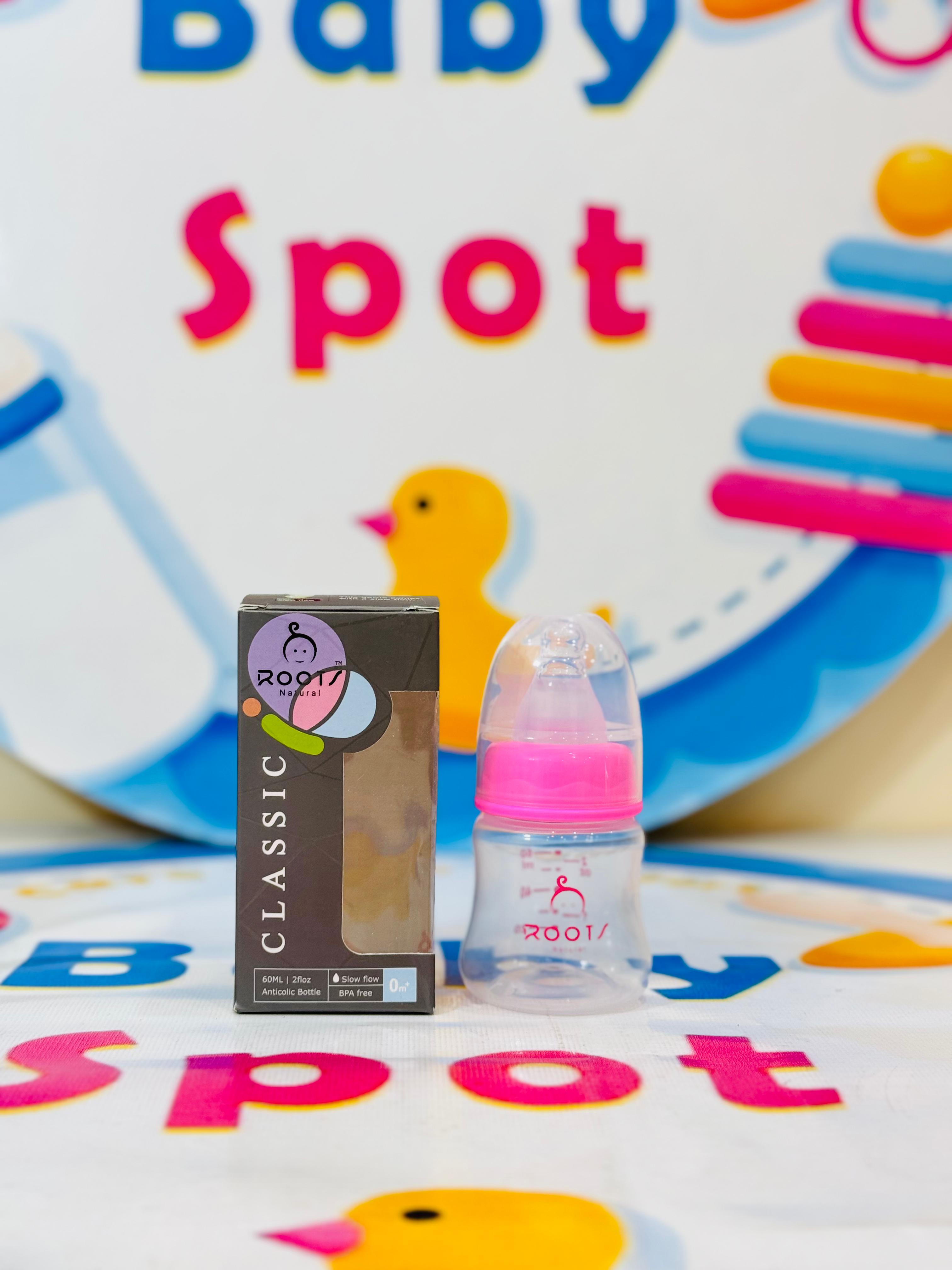 Discover the Roots Branded Plastic Feeder Collection – The Pinnacle of Baby Feeding Innovation!
At Roots, we understand that feeding time should be a joyous and stress-free experience for both parents and babies. Our Plastic Feeder Collection redefines baby feeding, offering smart design, durability, and unmatched convenience.
Key Features:
👶 Thoughtful Design: Our plastic feeders are thoughtfully designed with the comfort and ease of both parents and babies in mind. From ergonomic handles to spill-resi