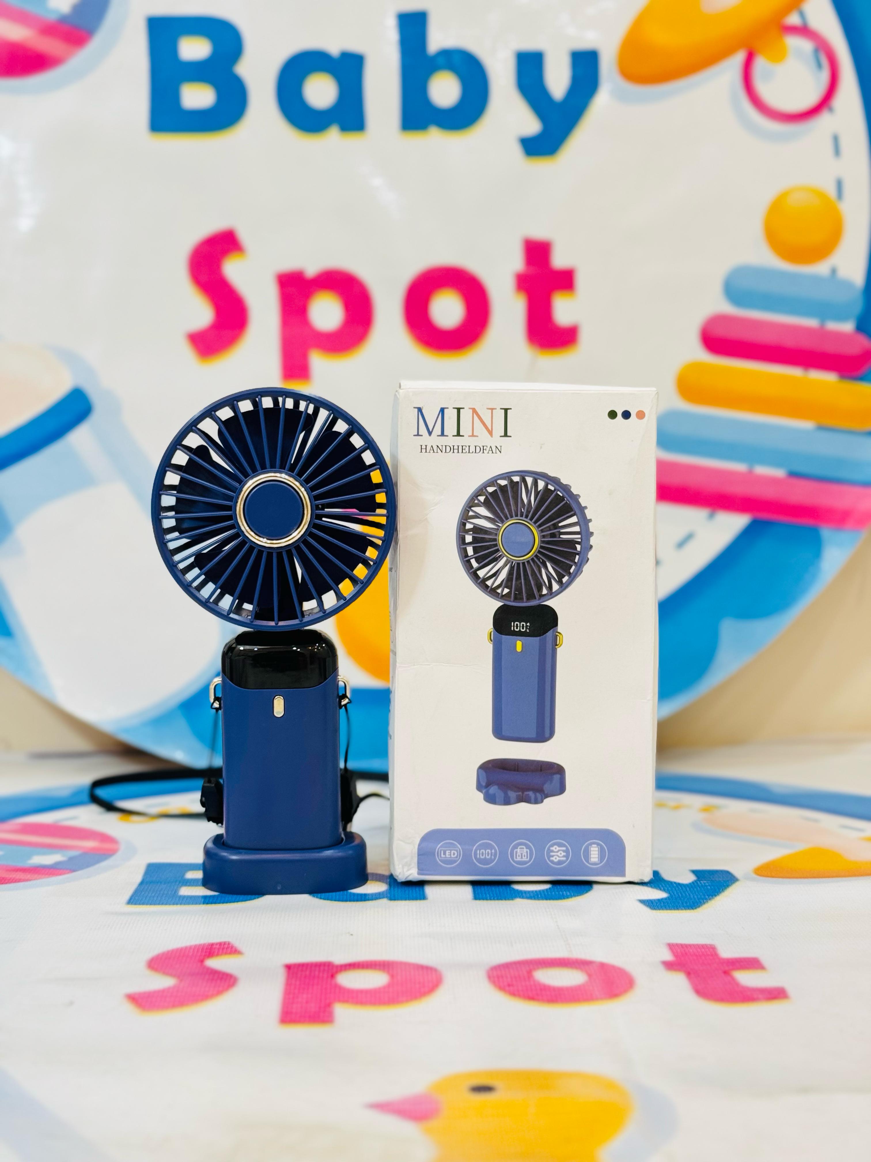Imported Rechargeable Mini Electric Hand Fans
Cool Breeze On-The-Go!
Beat the heat with our cute and powerful mini electric fans, perfect for babies, moms & outdoor use – available in multiple fun designs & models!
Features:
Rechargeable & portable
Multiple stylish designs
Lightweight & baby-friendly
Ideal for strollers, diaper bags & travel
Perfect for:
Hot summer outings
Keeping your baby cool
Gifting & everyday use
Shop Now at: www.babyspotofficial.pk
Trusted Baby Store | Fast Delivery All O