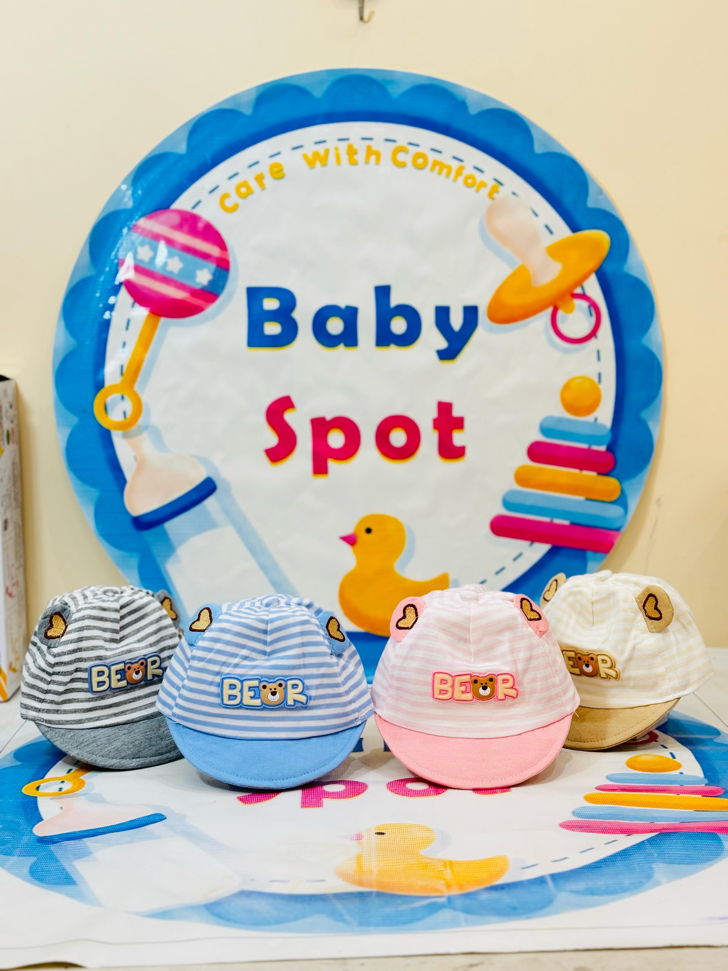 š¶ Baby P-Cap Style Cotton Caps ā Summer Essentials! āļø
šø Trendy P-Cap Design ā Stylish and practical caps to keep your baby cool and fashionable this summer.
šø Soft Cotton Material ā Made with breathable, lightweight cotton, ensuring comfort for your baby's delicate skin.
šø Vibrant Color Options ā Available in 4-5 beautiful colors to match any outfit.
šø Ideal Size ā Perfect fit for babies aged 0-6 months, ensuring both comfort and style.
šø Sun Protection ā Shields your baby's head from harsh sunlight