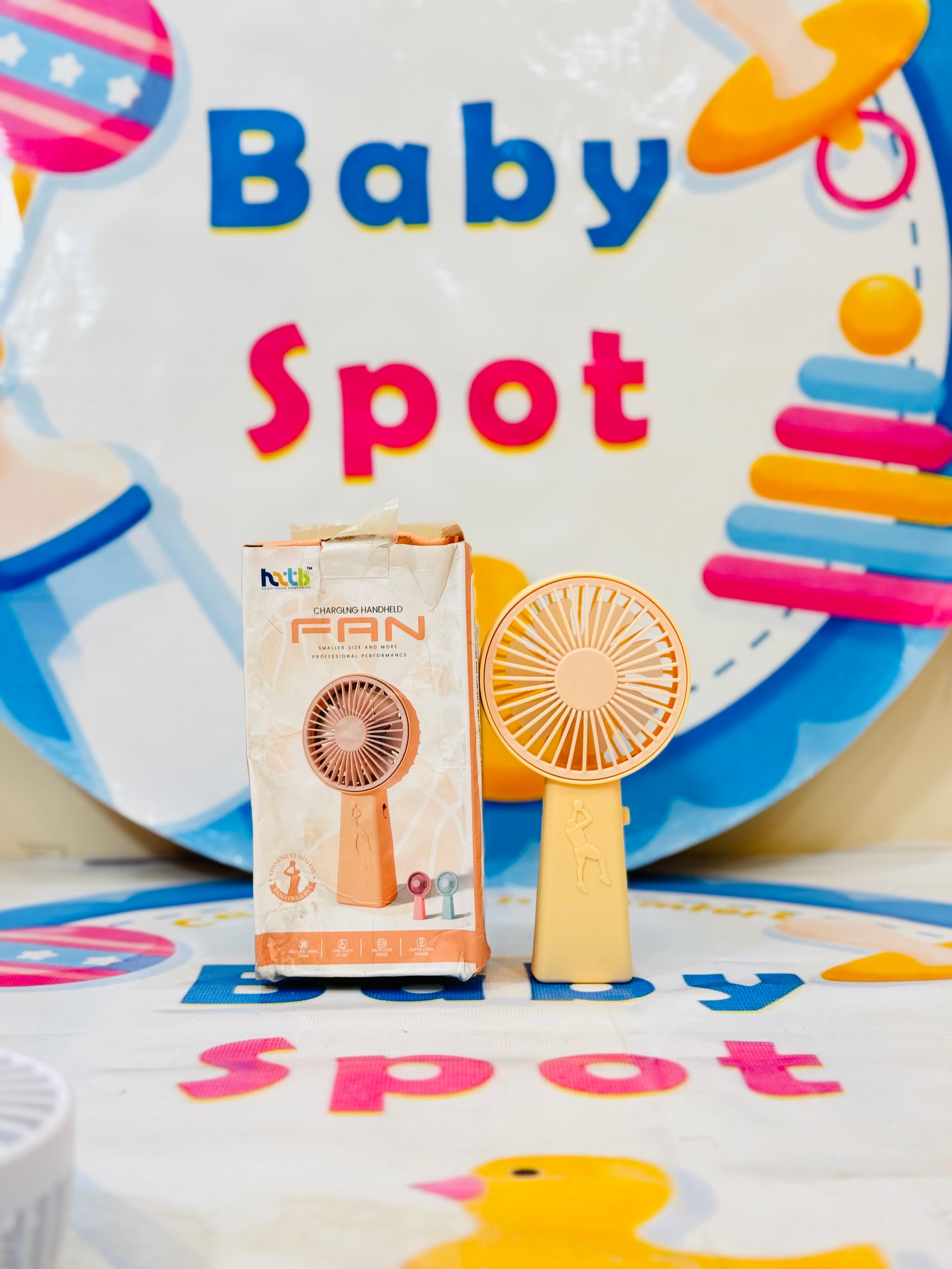 Imported Rechargeable Mini Electric Hand Fans
Cool Breeze On-The-Go!
Beat the heat with our cute and powerful mini electric fans, perfect for babies, moms & outdoor use – available in multiple fun designs & models!
Features:
Rechargeable & portable
Multiple stylish designs
Lightweight & baby-friendly
Ideal for strollers, diaper bags & travel
Perfect for:
Hot summer outings
Keeping your baby cool
Gifting & everyday use
Shop Now at: www.babyspotofficial.pk
Trusted Baby Store | Fast Delivery All O