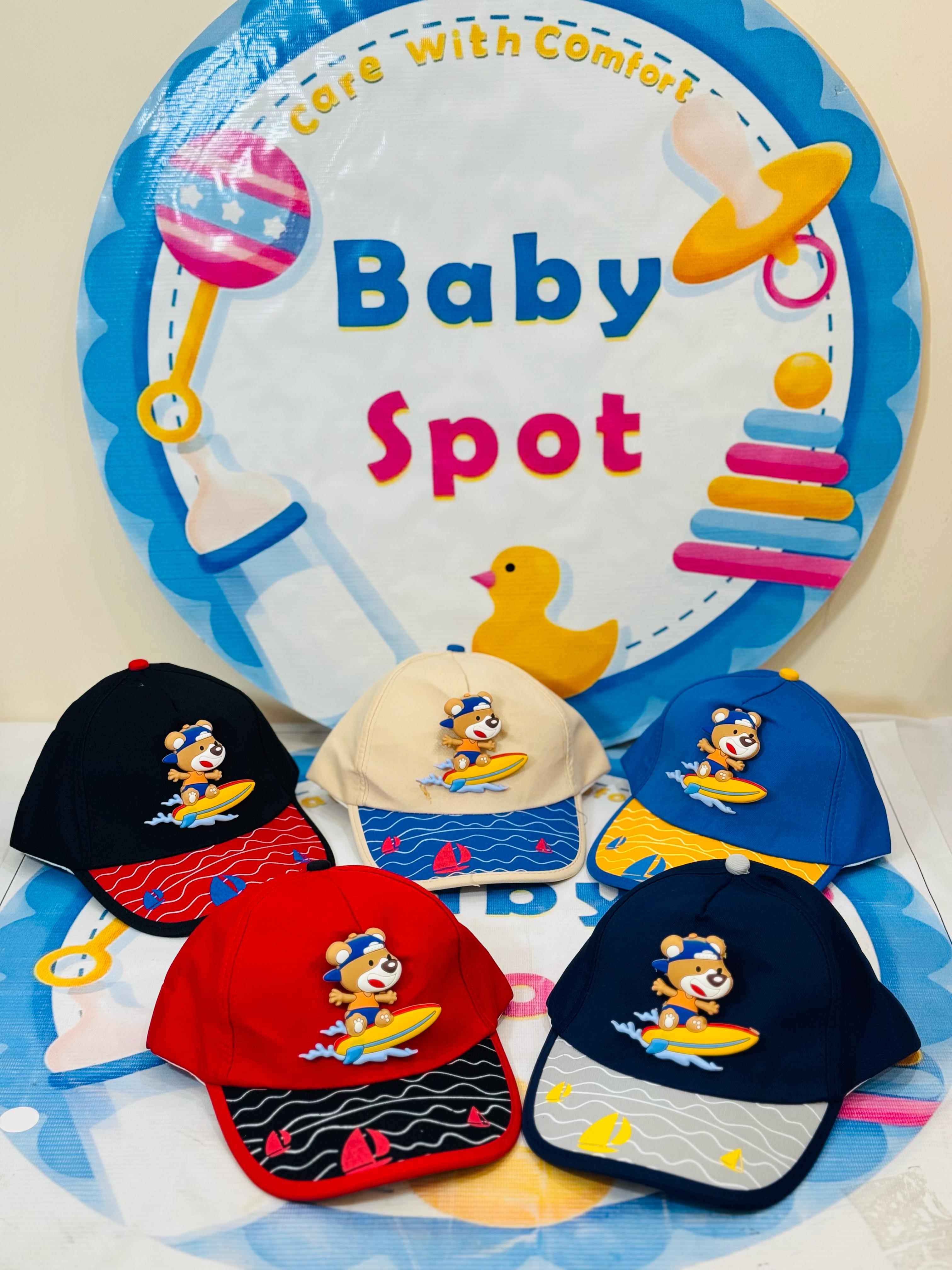 Baby P-Cap Style Cotton Caps(1-5 years )