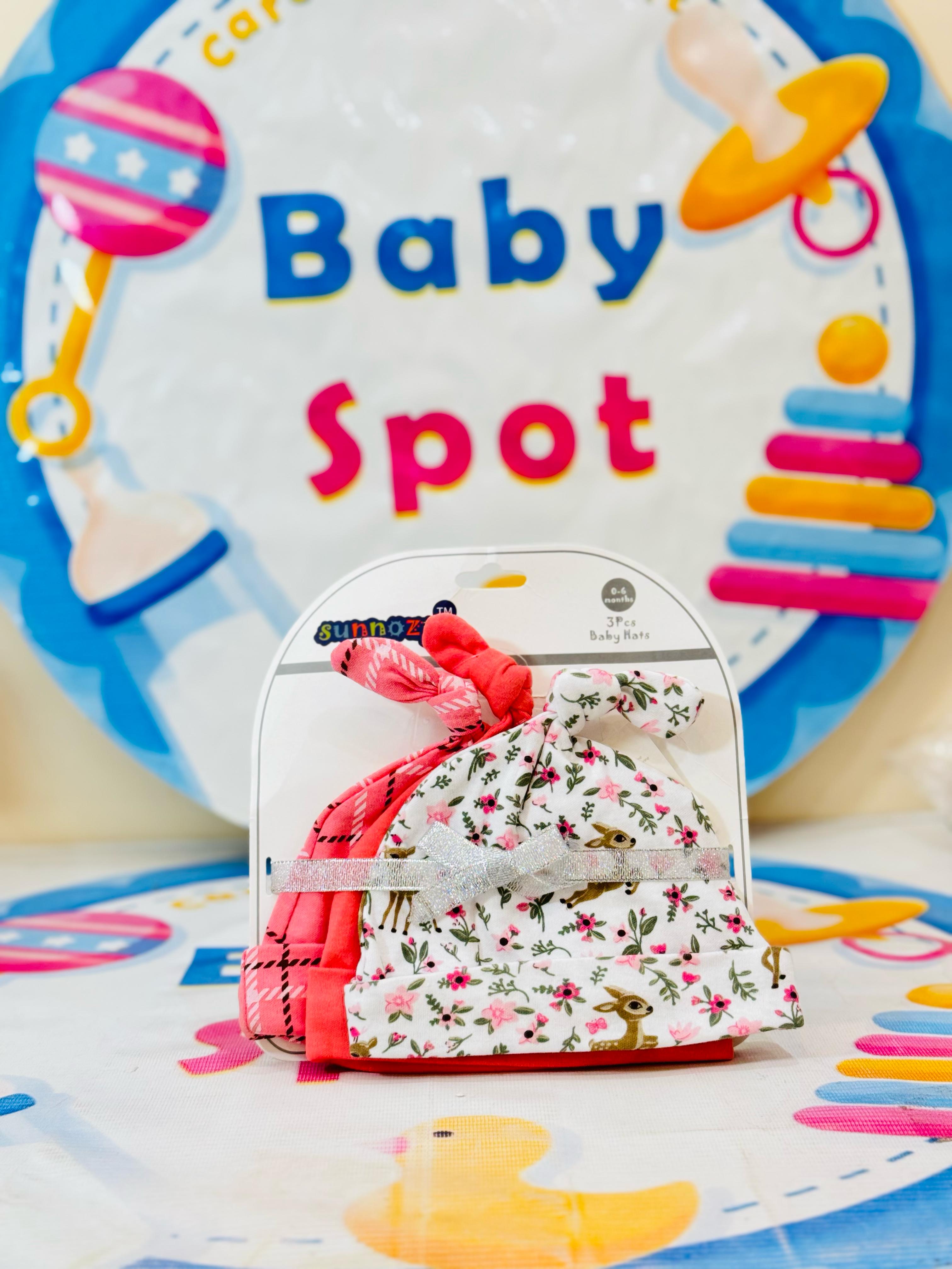 š¶ Premium Branded Baby Knotted Caps ā Pack of 3! š
Keep your newborn cozy and stylish with our premium range branded baby knotted caps collection. Perfect for delicate little heads, these caps combine comfort and charm.
Product Details:
šø Pack of 3 Knotted Caps ā Stylish designs in one bundle for everyday wear.
šø Soft & Gentle Fabric ā Made from premium, baby-friendly material for ultimate comfort.
šø Adjustable Knotted Style ā Easy to adjust for a snug and secure fit.
šø Adorable Designs ā Cute a