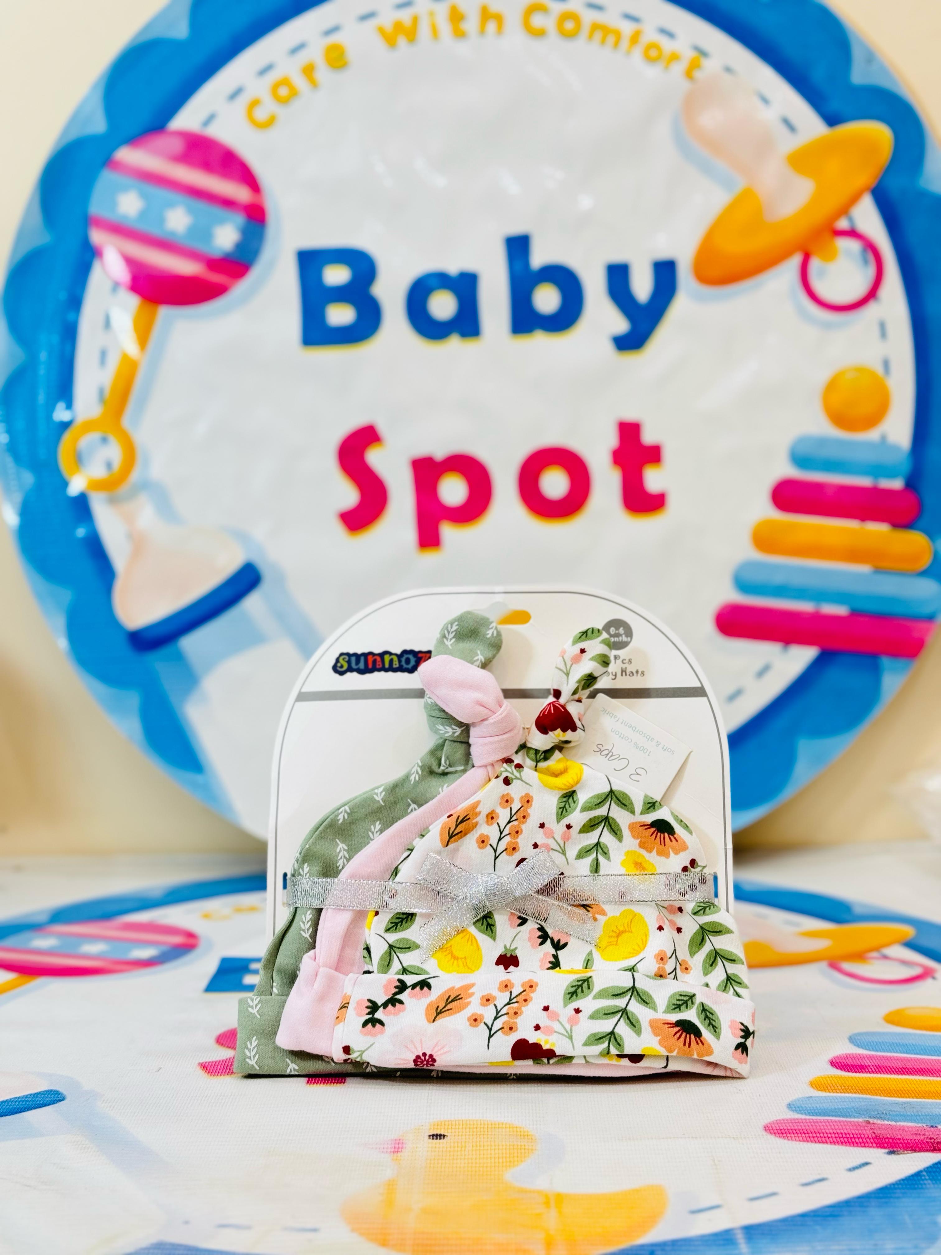 πΆ Premium Branded Baby Knotted Caps β Pack of 3! π
Keep your newborn cozy and stylish with our premium range branded baby knotted caps collection. Perfect for delicate little heads, these caps combine comfort and charm.
Product Details:
πΈ Pack of 3 Knotted Caps β Stylish designs in one bundle for everyday wear.
πΈ Soft & Gentle Fabric β Made from premium, baby-friendly material for ultimate comfort.
πΈ Adjustable Knotted Style β Easy to adjust for a snug and secure fit.
πΈ Adorable Designs β Cute a