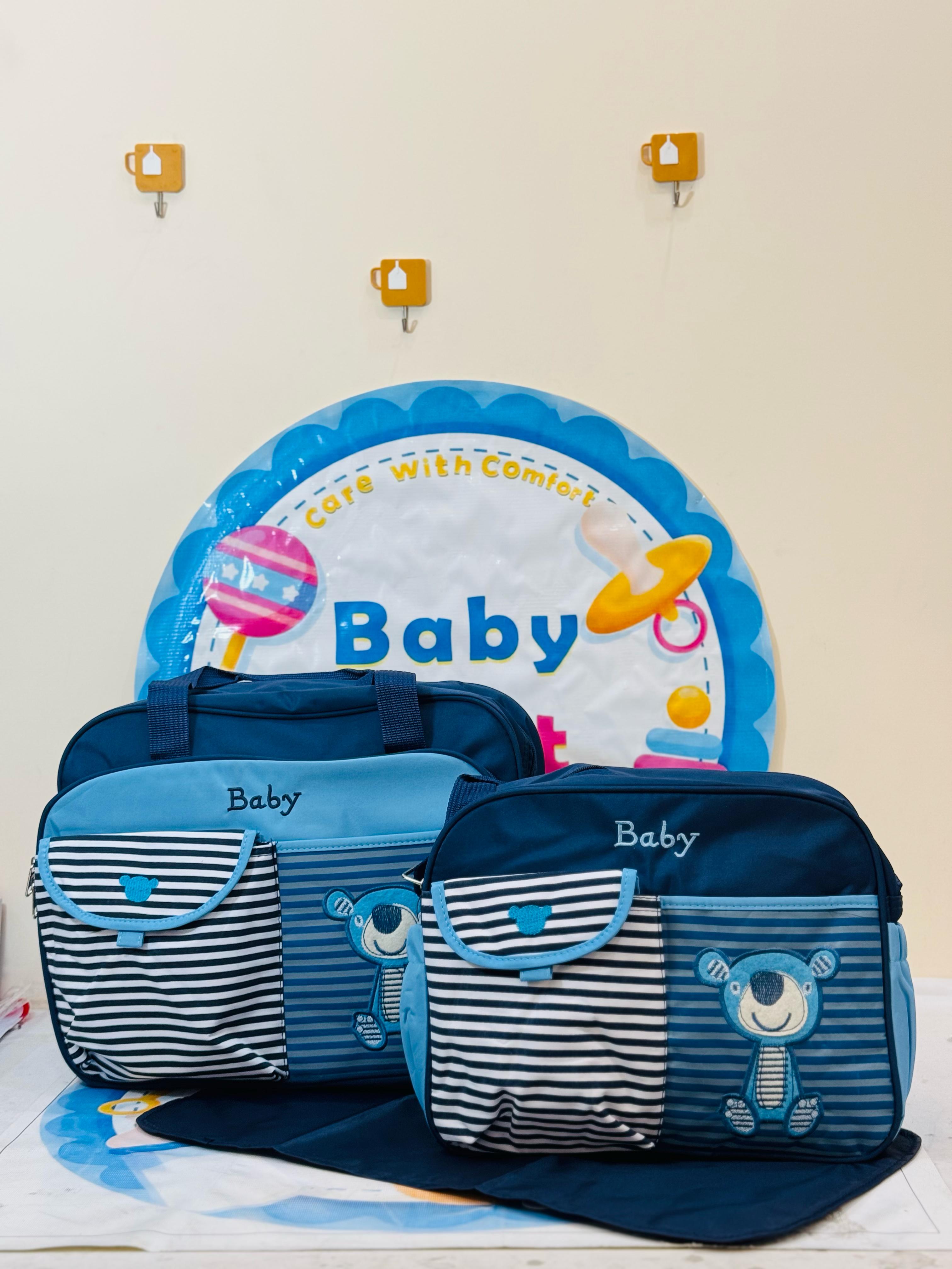 Stay Organized in Style!
Discover our Imported Baby Premium 3 Pcs Bag Set Collection — perfect for every mom’s on-the-go needs!
Available now in beautiful colors and multiple variants exclusively at babyspotofficial.pk.
Set Includes:
1x Spacious Large Bag
1x Handy Small Bag
1x Portable Changing Sheet
Key Features:
High-Quality Imported Material
Lightweight & Durable
Multiple Pockets for Easy Organization
Stylish Designs Perfect for Every Occasion
Ideal for Travel, Outings & Everyday Use
Perfect f