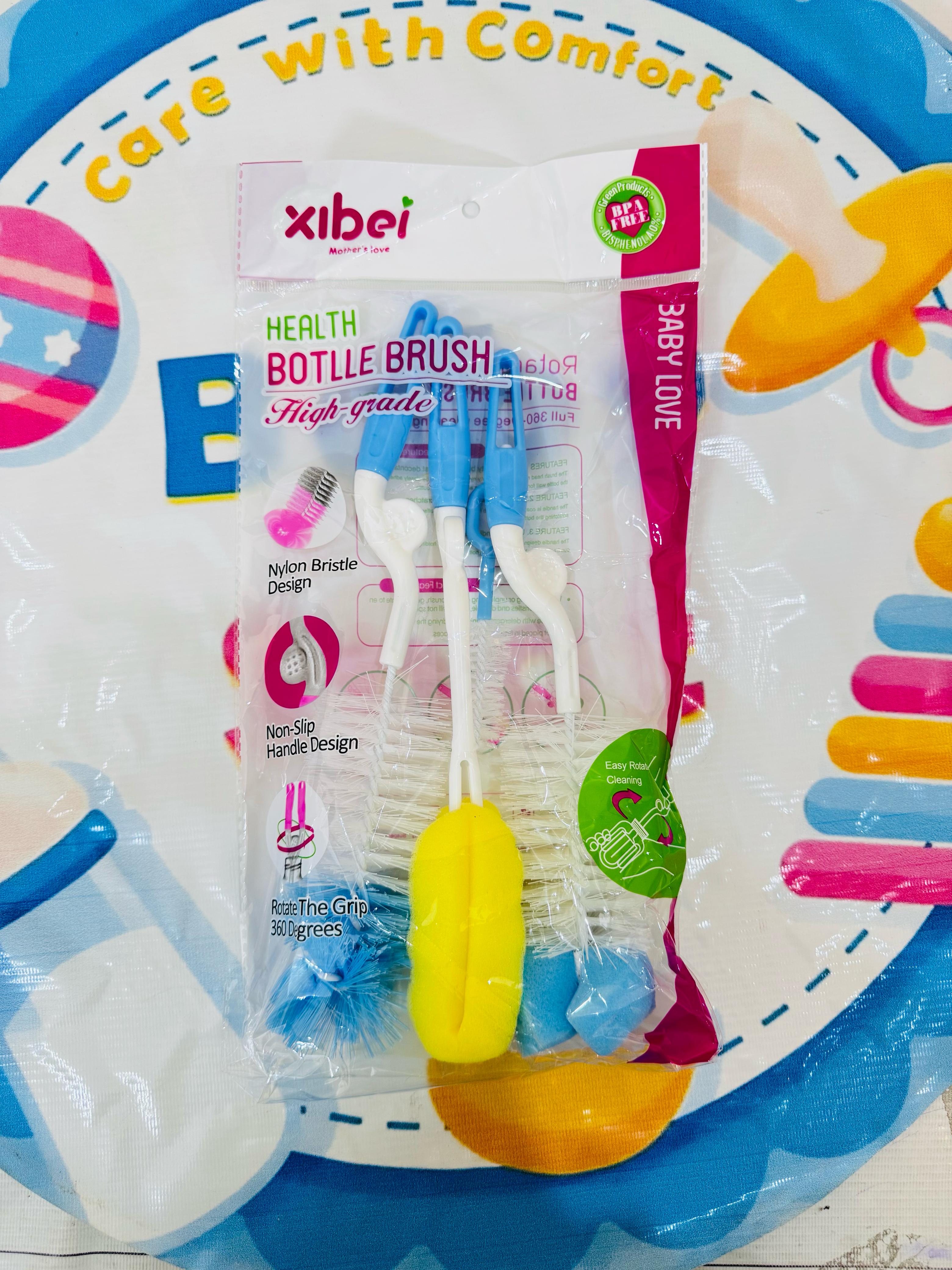 4 Pcs Feeder Brush Set – Essential Baby Feeding AccessoryImported baby feeder brush set, baby feeding accessories Pakistan, baby bottle cleaning brush, newborn baby essentials, baby hygiene products online, best baby care tools Pakistan, baby bottle brush online, premium baby accessories in Pakistan, babyspotofficial