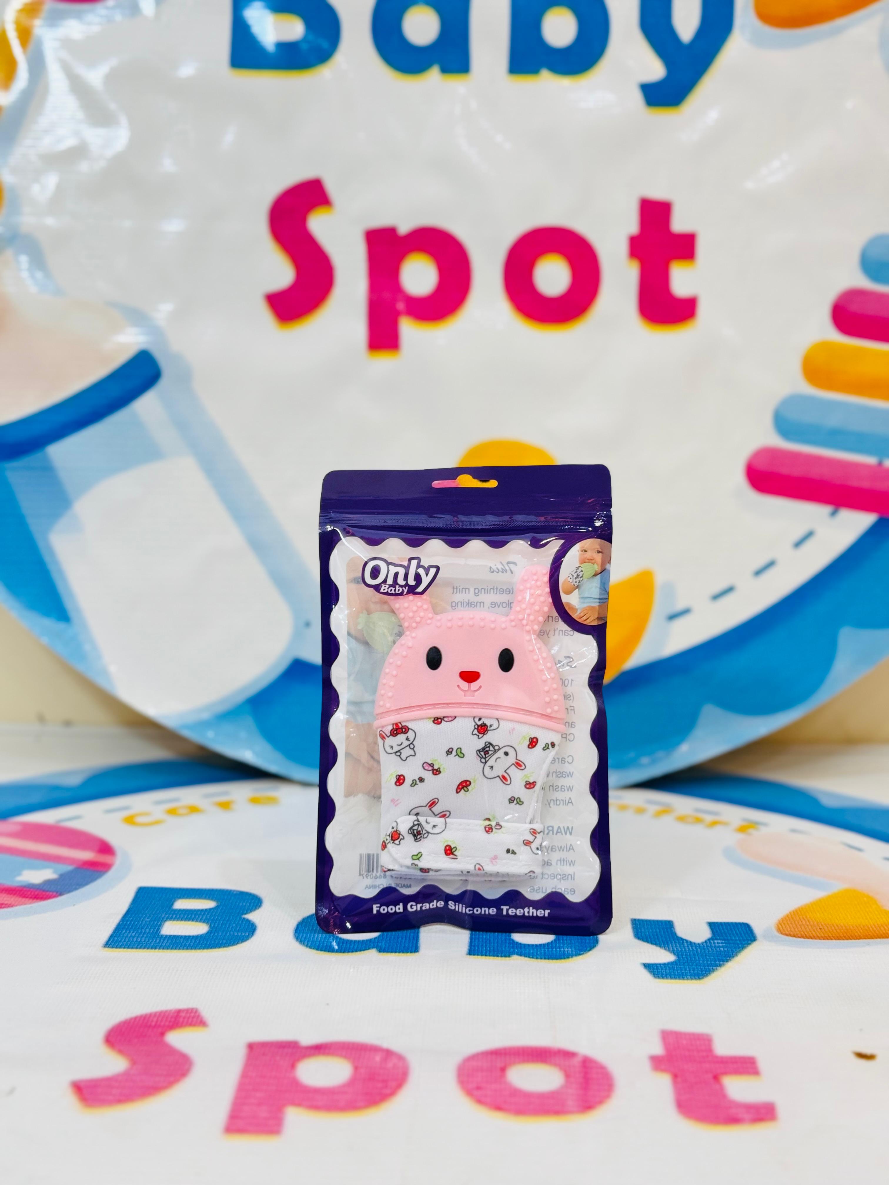 Say Goodbye to Sore Gums & Drool Mess!
Introducing our Imported Baby Teething Mitten – the ultimate teether + mitten combo for your little munchkin’s relief!
Product Highlights:
Made with BPA-free, food-grade silicone
Comes in adorable colors perfect for boys & girls
Safe, soft & gentle on baby’s gums
Built-in crinkle sound for sensory development
Velcro strap for secure fit and easy wearing
Ideal for teething phase relief without constant drops
A must-have item in your baby care essentials collecti