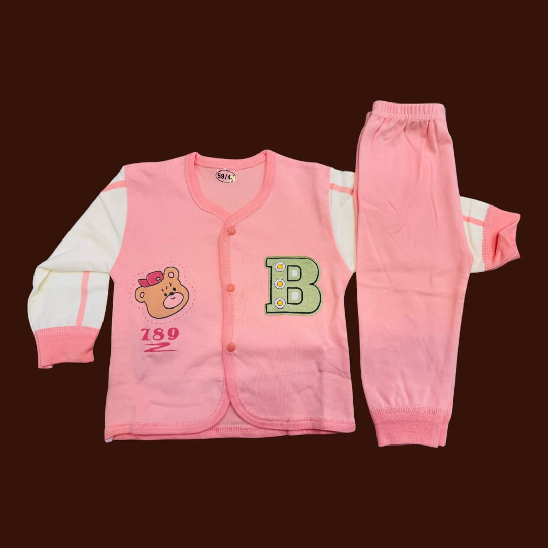 Imported Baby Pajama Suits Collection | Premium Blended Stuff
Comfy. Stylish. Adorable — just like your little one!
• Sizes: 0-3 months & 3-6 months
• Fabric: Soft blended material for all-day comfort
• Price: Just Rs. 1250
• Designs: Imported quality in cute, trendy prints
These baby pajama suits are perfect for newborn essentials, offering both comfort and fashion in one cozy package. Ideal for daily wear, sleep time, or baby outings.
Shop now from Pakistan's trusted baby clothing store for premium new
