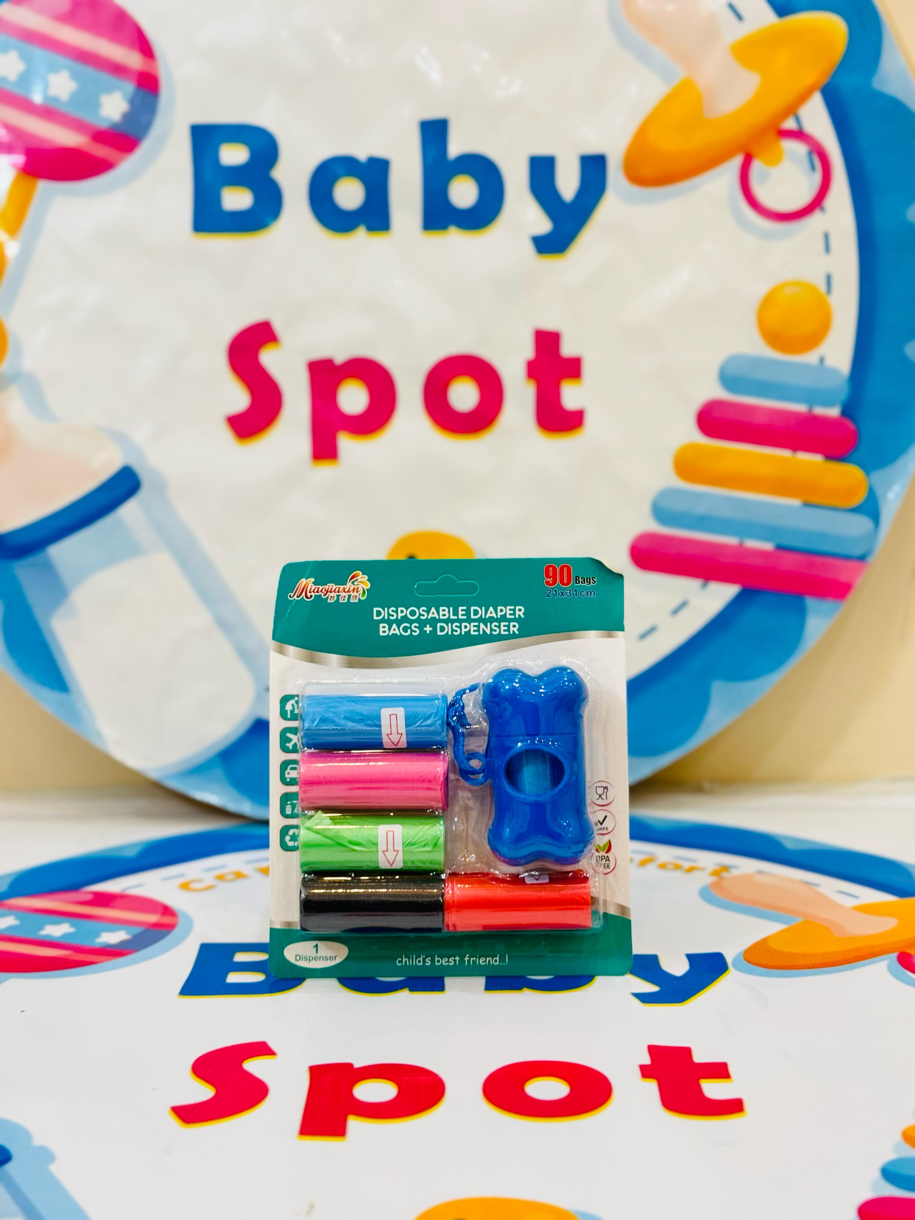 Shopper Dispenser with Extra 4 Shopper Rolls