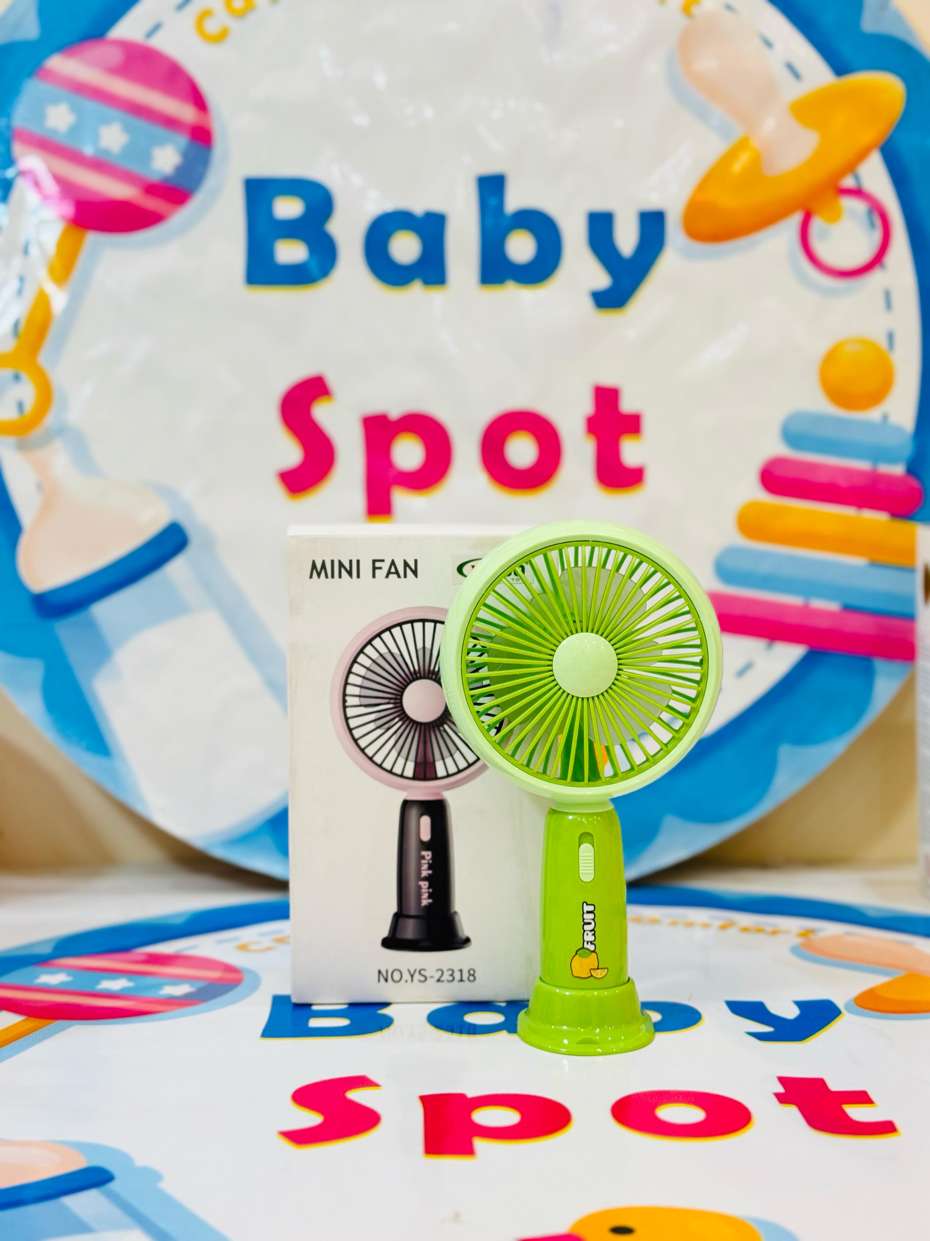 Imported Rechargeable Mini Electric Hand Fans
Cool Breeze On-The-Go!
Beat the heat with our cute and powerful mini electric fans, perfect for babies, moms & outdoor use – available in multiple fun designs & models!
Features:
Rechargeable & portable
Multiple stylish designs
Lightweight & baby-friendly
Ideal for strollers, diaper bags & travel
Perfect for:
Hot summer outings
Keeping your baby cool
Gifting & everyday use
Shop Now at: www.babyspotofficial.pk
Trusted Baby Store | Fast Delivery All O