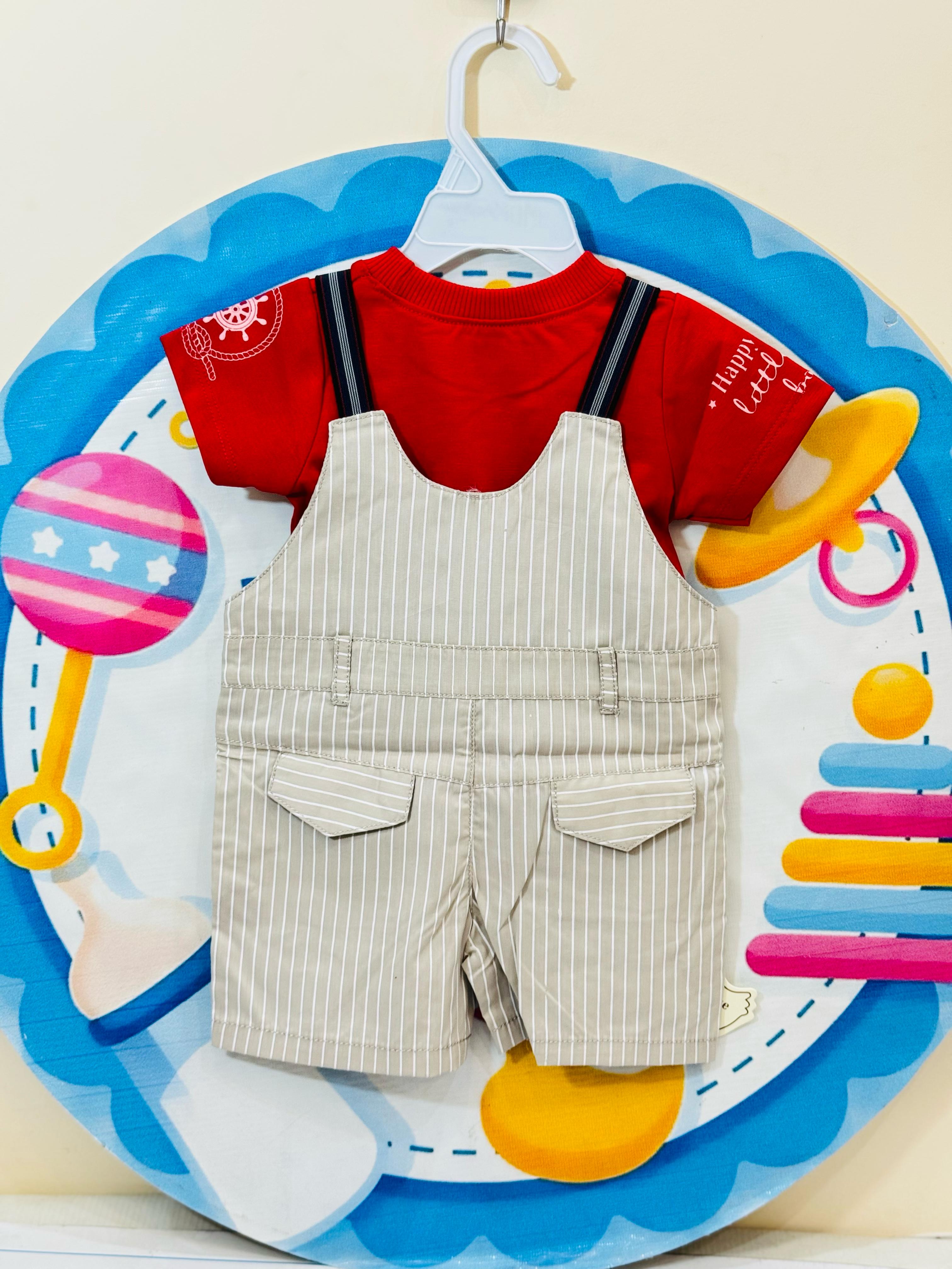 Imported Baby Rompers Collection – Premium Quality
Your baby’s comfort meets adorable sailor-style fashion!
• Sizes: 0-3 & 3-6 6-9 months
• Price: Rs. 1350 only
• Designs: Cute anchor prints with buttoned suspenders
• Fabric: Soft, breathable imported material – ideal for summer
These premium baby rompers are perfect for everyday wear or special outings. The overall style with collared shirt gives a charming look while ensuring maximum comfort for your newborn.
Order now from Pakistan’s favorite baby onl