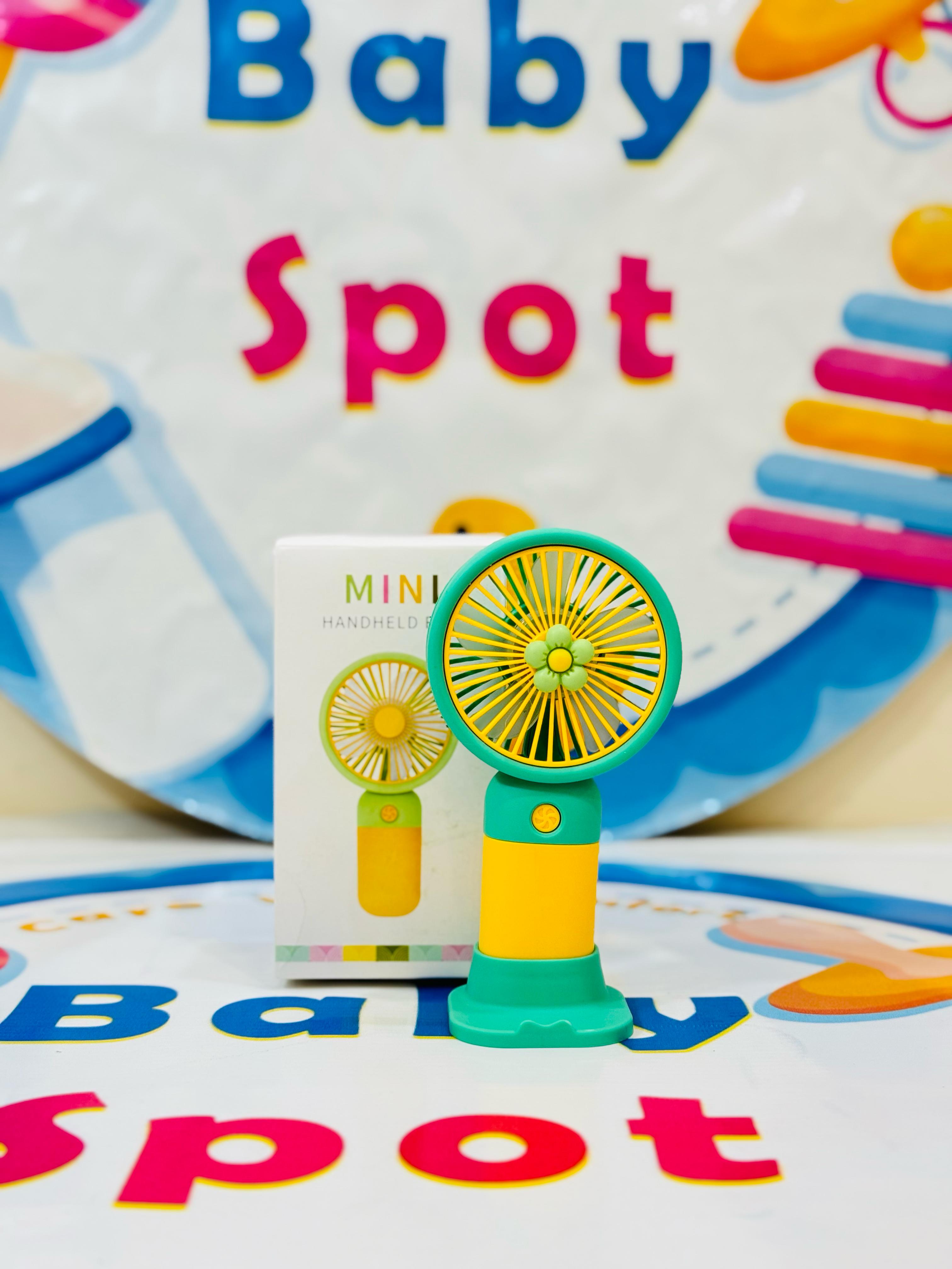 Imported Rechargeable Mini Electric Hand Fans
Cool Breeze On-The-Go!
Beat the heat with our cute and powerful mini electric fans, perfect for babies, moms & outdoor use – available in multiple fun designs & models!
Features:
Rechargeable & portable
Multiple stylish designs
Lightweight & baby-friendly
Ideal for strollers, diaper bags & travel
Perfect for:
Hot summer outings
Keeping your baby cool
Gifting & everyday use
Shop Now at: www.babyspotofficial.pk
Trusted Baby Store | Fast Delivery All O