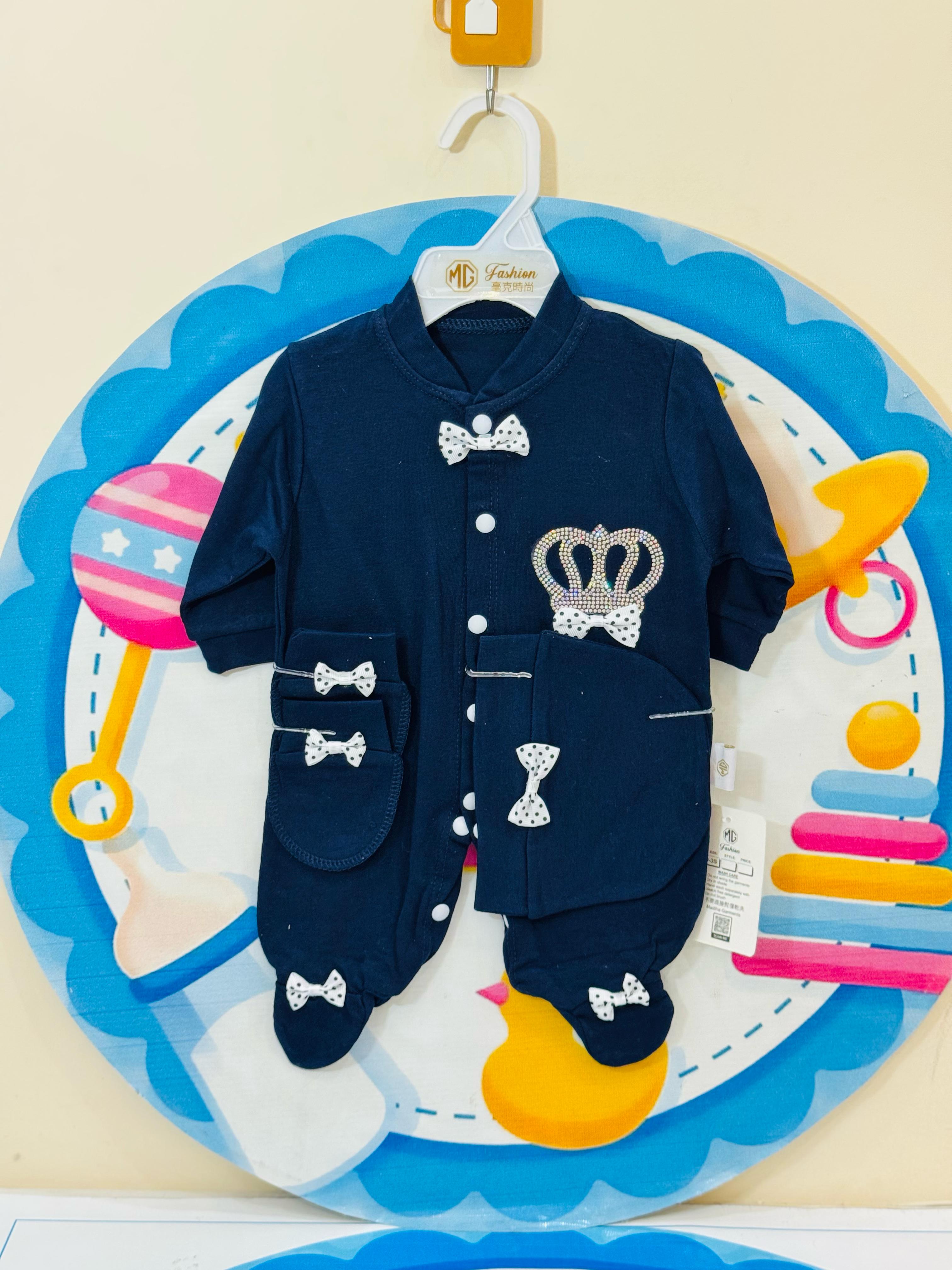 Imported Baby Rompers Collection β Premium Quality
Your babyβs comfort meets adorable sailor-style fashion!
β’ Sizes: 0-3 & 3-6 6-9 months
β’ Price: Rs. 1150 only
β’ Designs: Cute anchor prints with buttoned suspenders
β’ Fabric: Soft, breathable imported material β ideal for summer
These premium baby rompers are perfect for everyday wear or special outings. The overall style with collared shirt gives a charming look while ensuring maximum comfort for your newborn.
Order now from Pakistanβs favorite baby onl