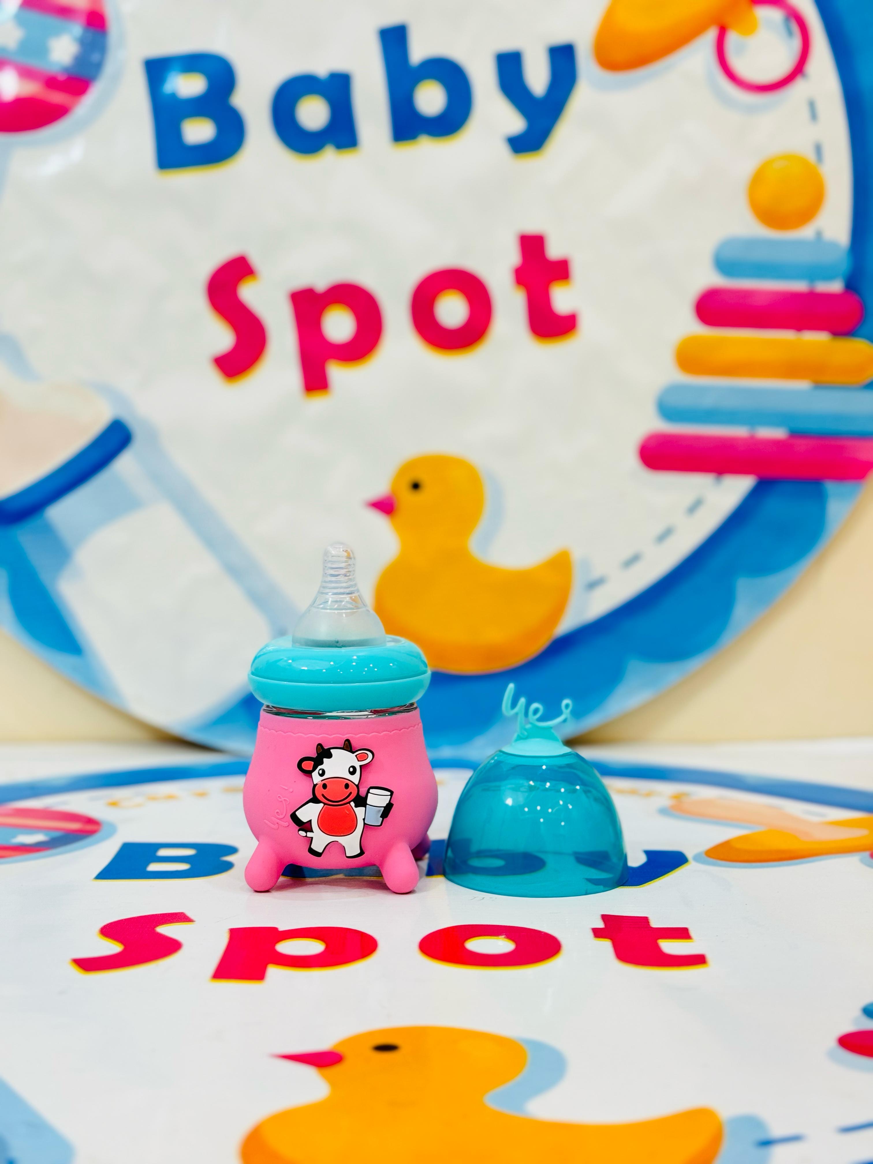 πΌβ¨ Premium Range Baby Glass Feeder Collection with Silicone Cover β¨πΌ
Ensure safe and comfortable feeding with our baby glass feeder β designed with a protective silicone cover for extra grip and safety! πΆπ
π Product Features:
βοΈ Premium Quality: Made from high-quality glass β BPA-free and safe for babies.
βοΈ Silicone Cover: Provides extra protection and a non-slip grip.
βοΈ Easy to Clean: Resistant to stains and odors β perfect for everyday use.
βοΈ Perfect Size: 120ml capacity β ideal for newborns an