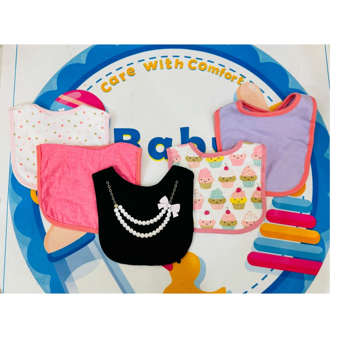 Fancy Baby Bibs Collection β Pack of 5
Product Highlights:
πΌ Stylish & Practical: A collection of 5 fancy bibs designed to keep your little one clean and adorable.
π¦π§ Unisex Designs: Perfect for both baby boys and girls with charming patterns and colors.
π Premium Quality: Soft, durable, and comfortable fabric ideal for newborns and toddlers.
π§Ό Easy Maintenance: Machine washable and quick-drying for hassle-free cleaning.
π Perfect Gift Option: A thoughtful and stylish gift for new parents.
π° A