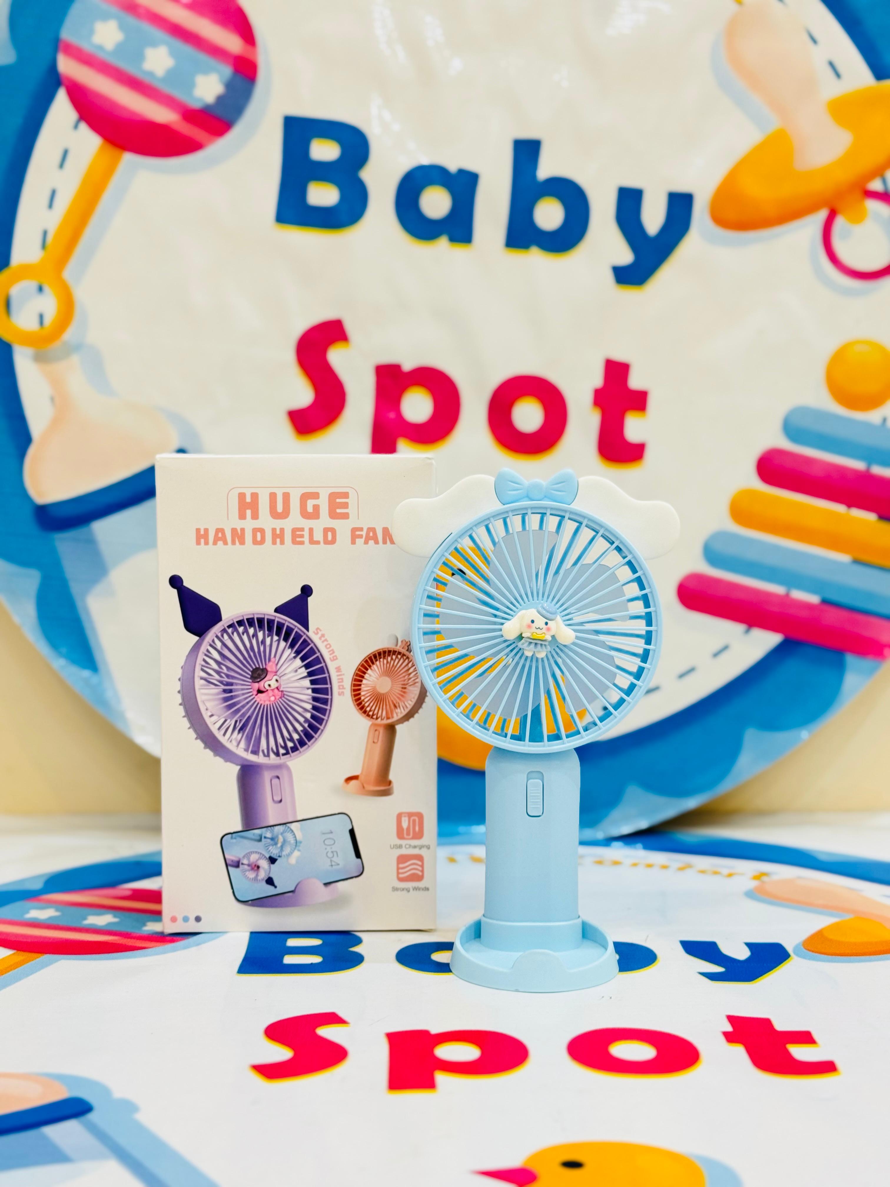 Mega rechargeable electric hand fans