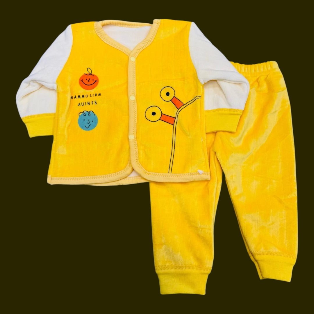 Winter Fleece 2 pc baby suits