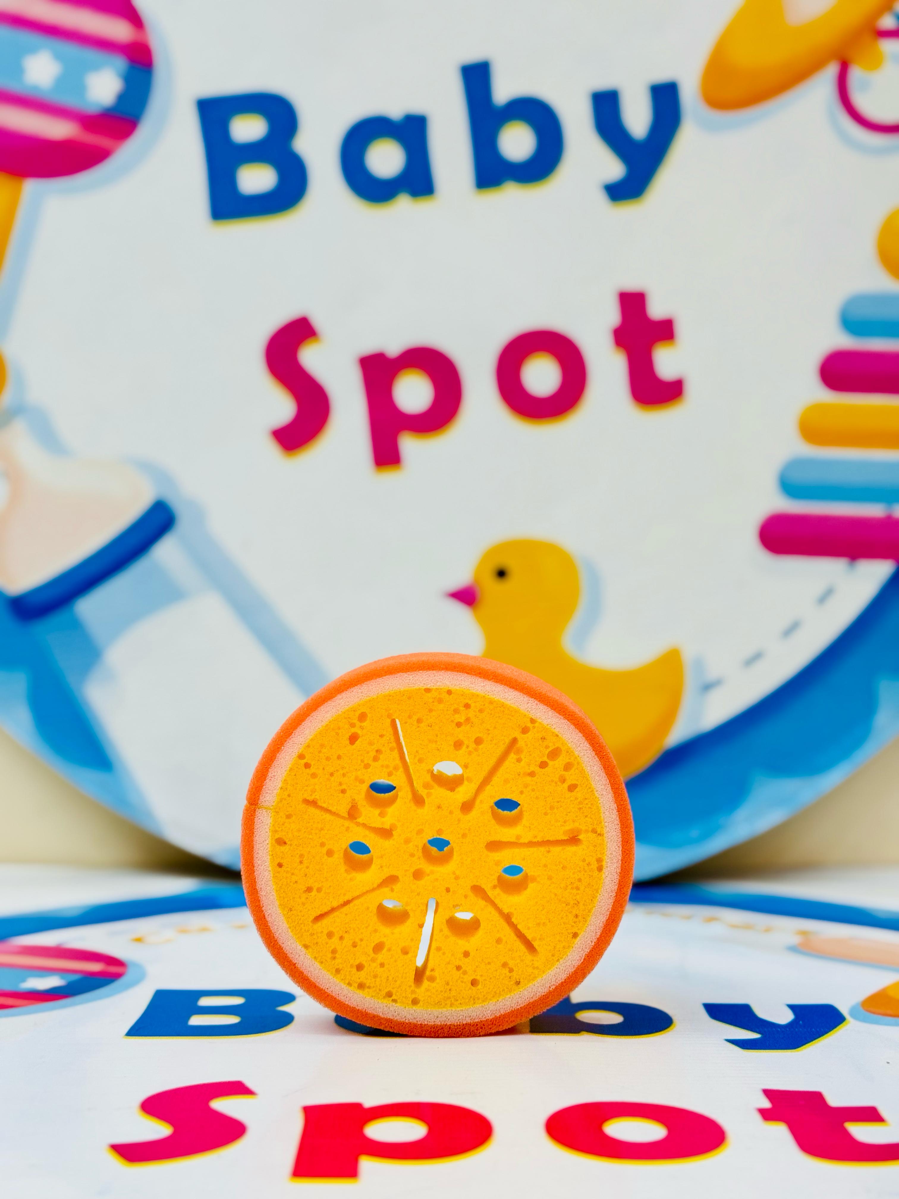 Baby Fruit-Shaped Bathing Sponges