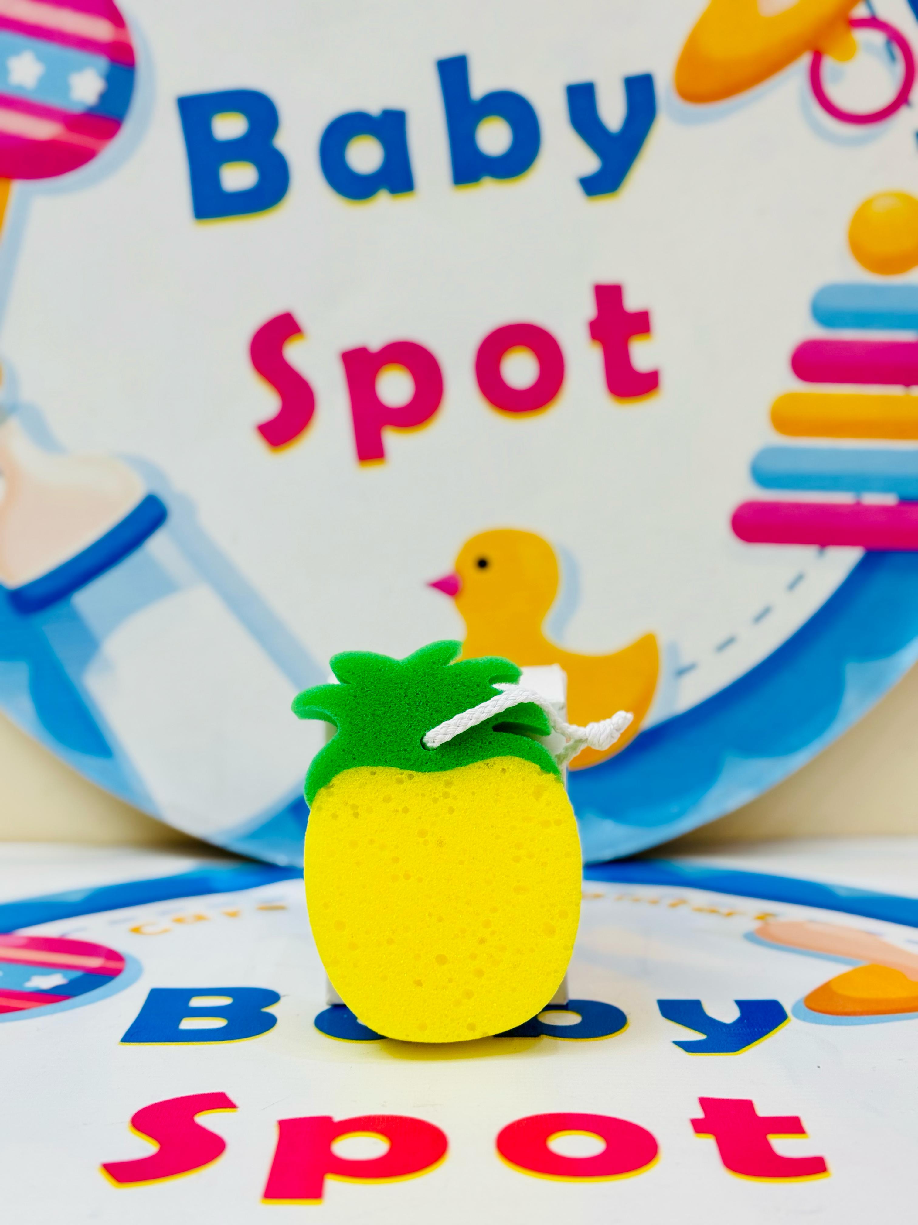Baby Fruit-Shaped Bathing Sponges