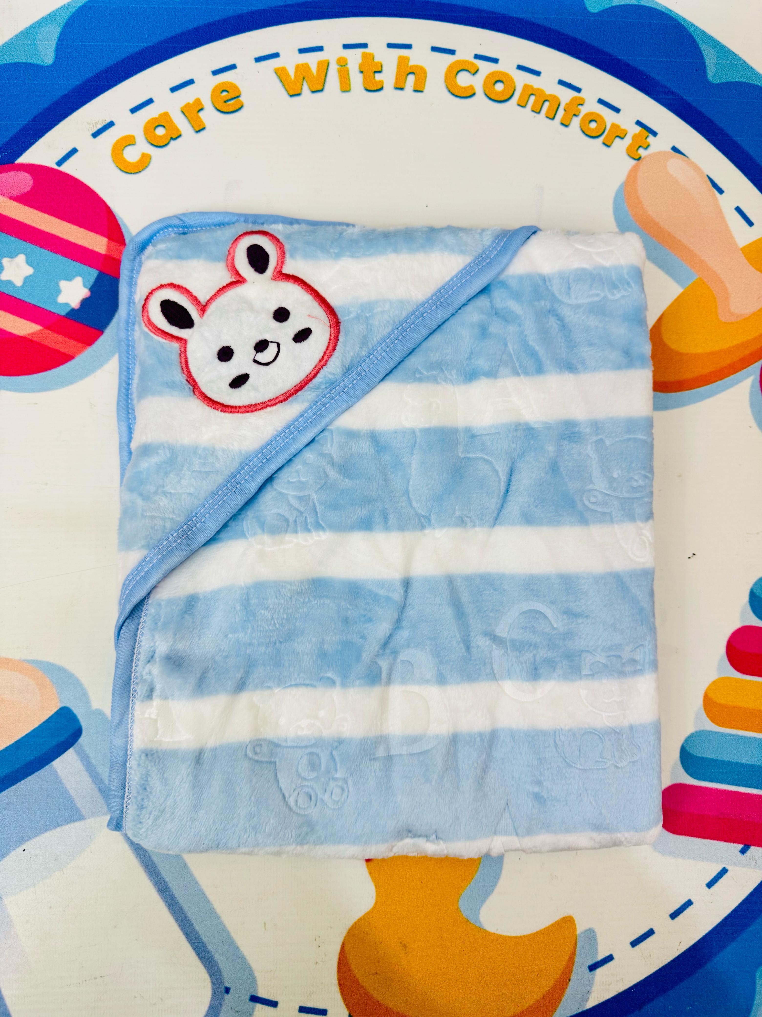 Baby Hooded Fleece Wrapping Sheets