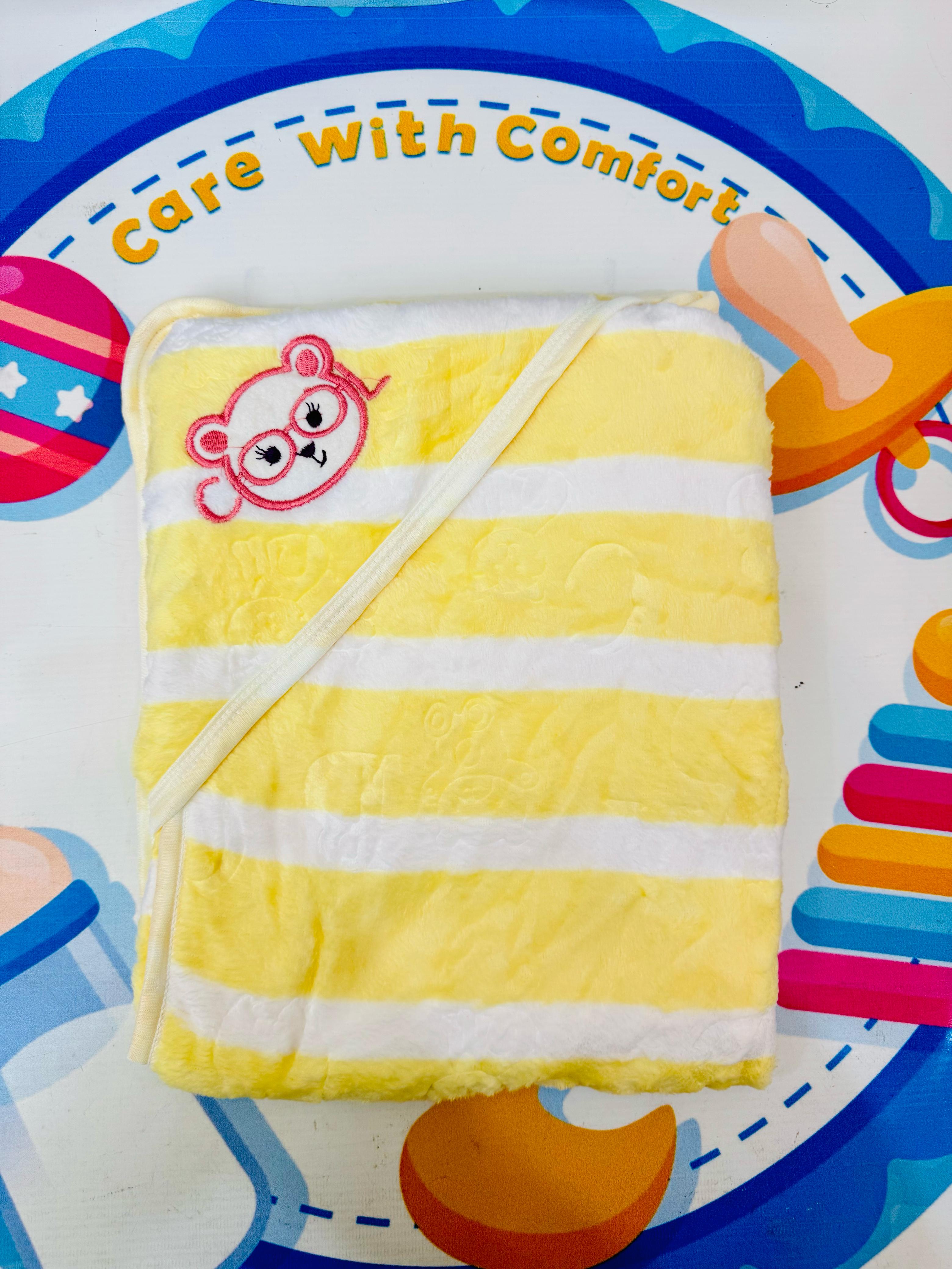 Baby Hooded Fleece Wrapping Sheets