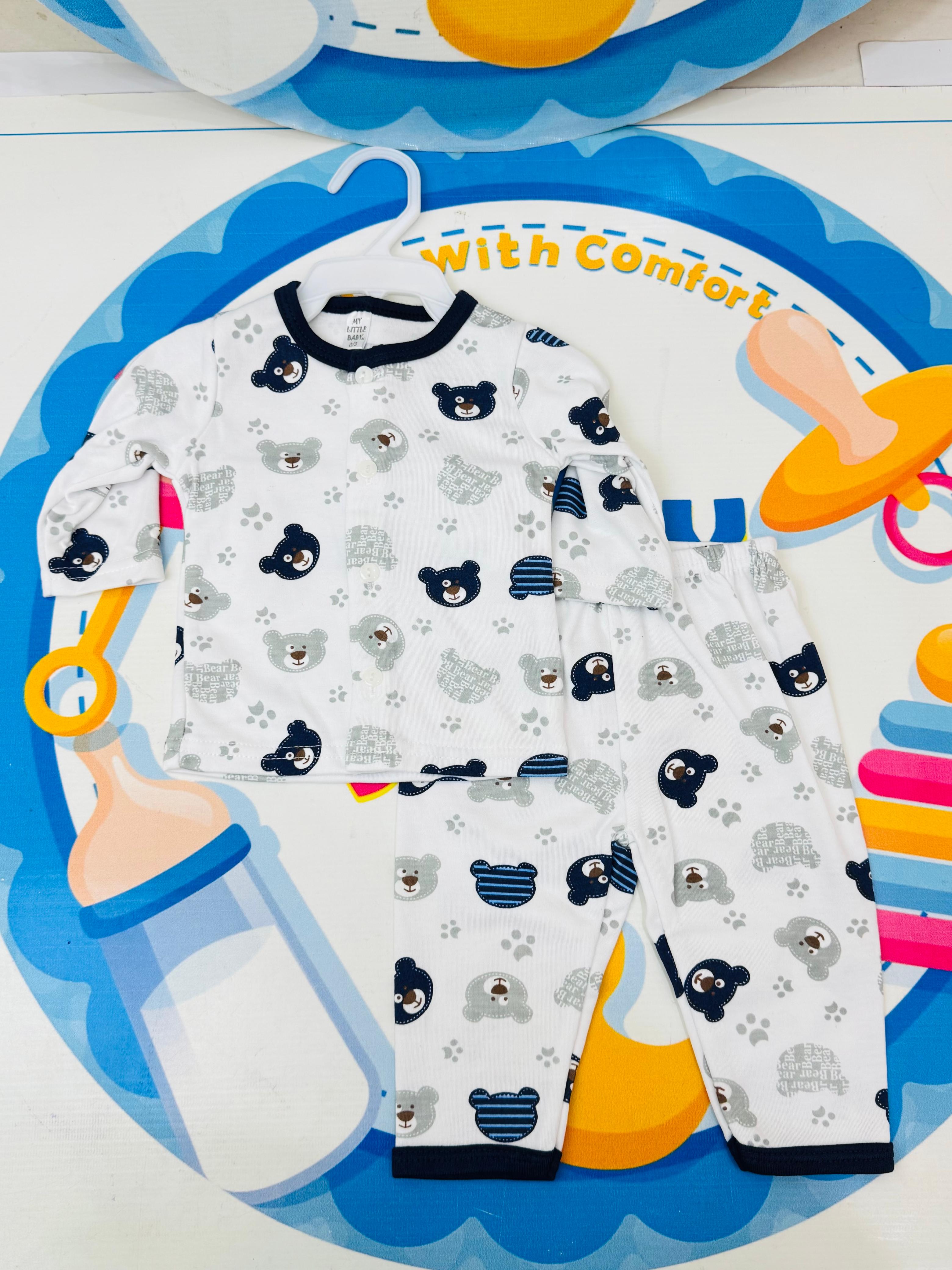 Juniors® Baby Premium Cotton Pajama Suits – Soft, Safe & Stylish Sleepwear for Your Little One
Give your baby the comfort of trusted Thai quality with the Juniors® premium pajama suits collection – now available in Pakistan! Made from 100% soft cotton, these adorable pajama suits are ideal for newborns and infants, providing cozy nights and breathable comfort during the day.
🍼 Product Highlights:
✅ Original Juniors® Brand – Made in Thailand
✅ 100% Cotton Fabric – Breathable, ultra-soft & skin-friend