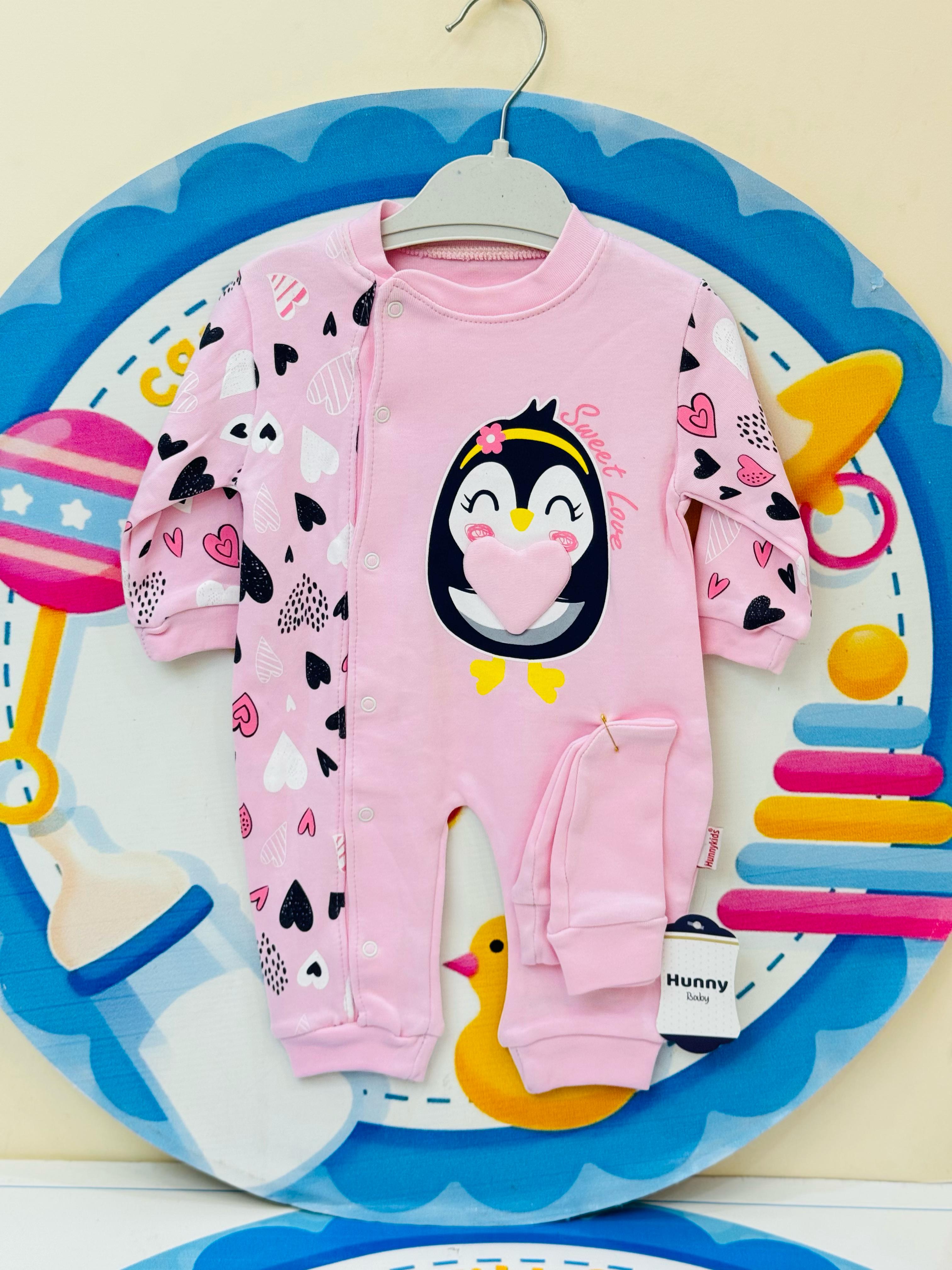 Turkish Baby Romper with Cap β Elegant & Cozy Collection