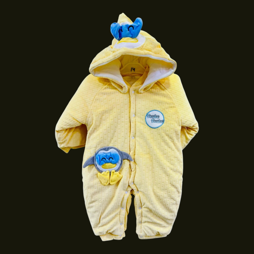 Baby Quilted Foaming Winter Rompers β Cozy & Stylish