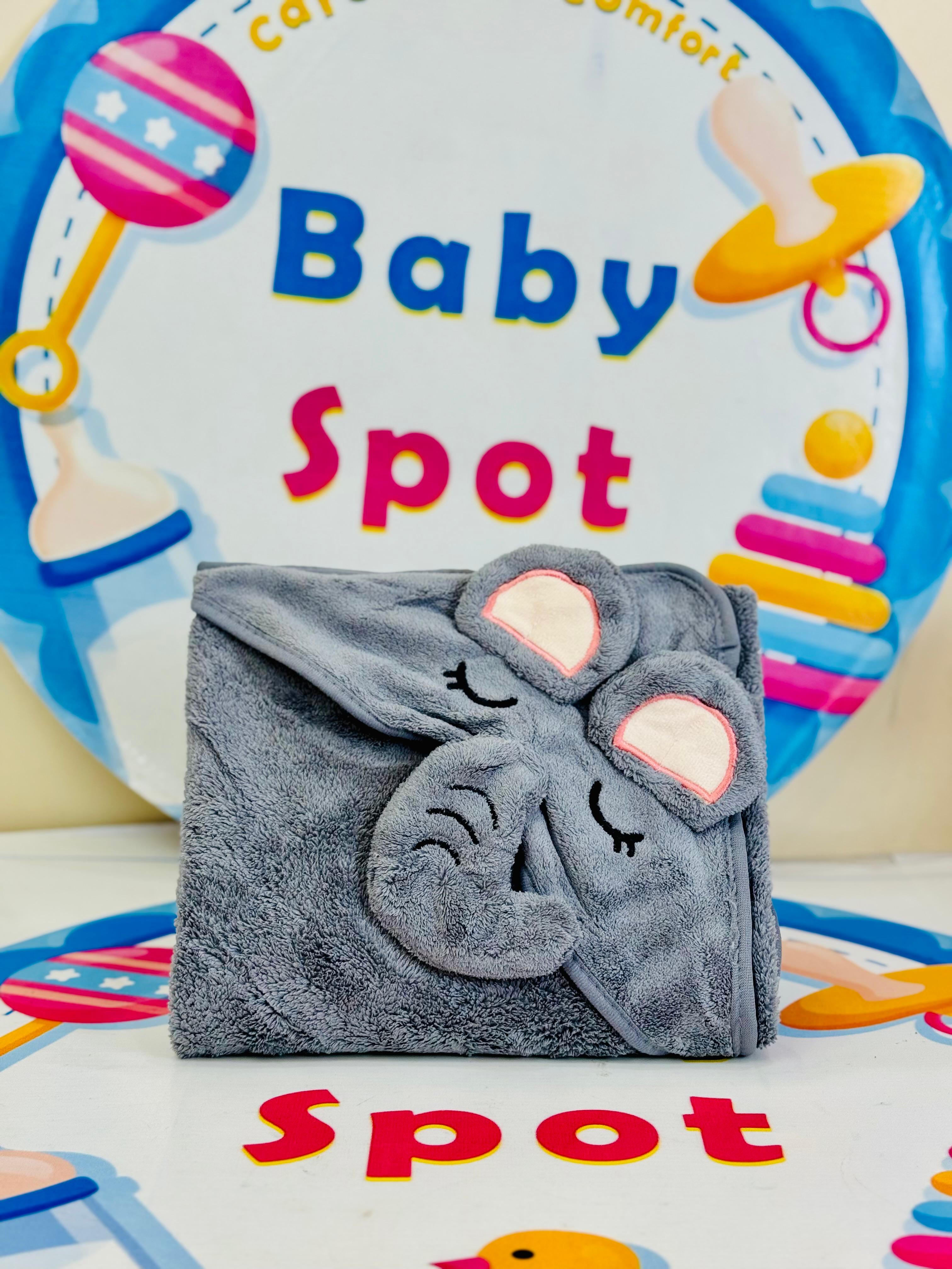 Baby Hooded Fleece Wrapping Sheets