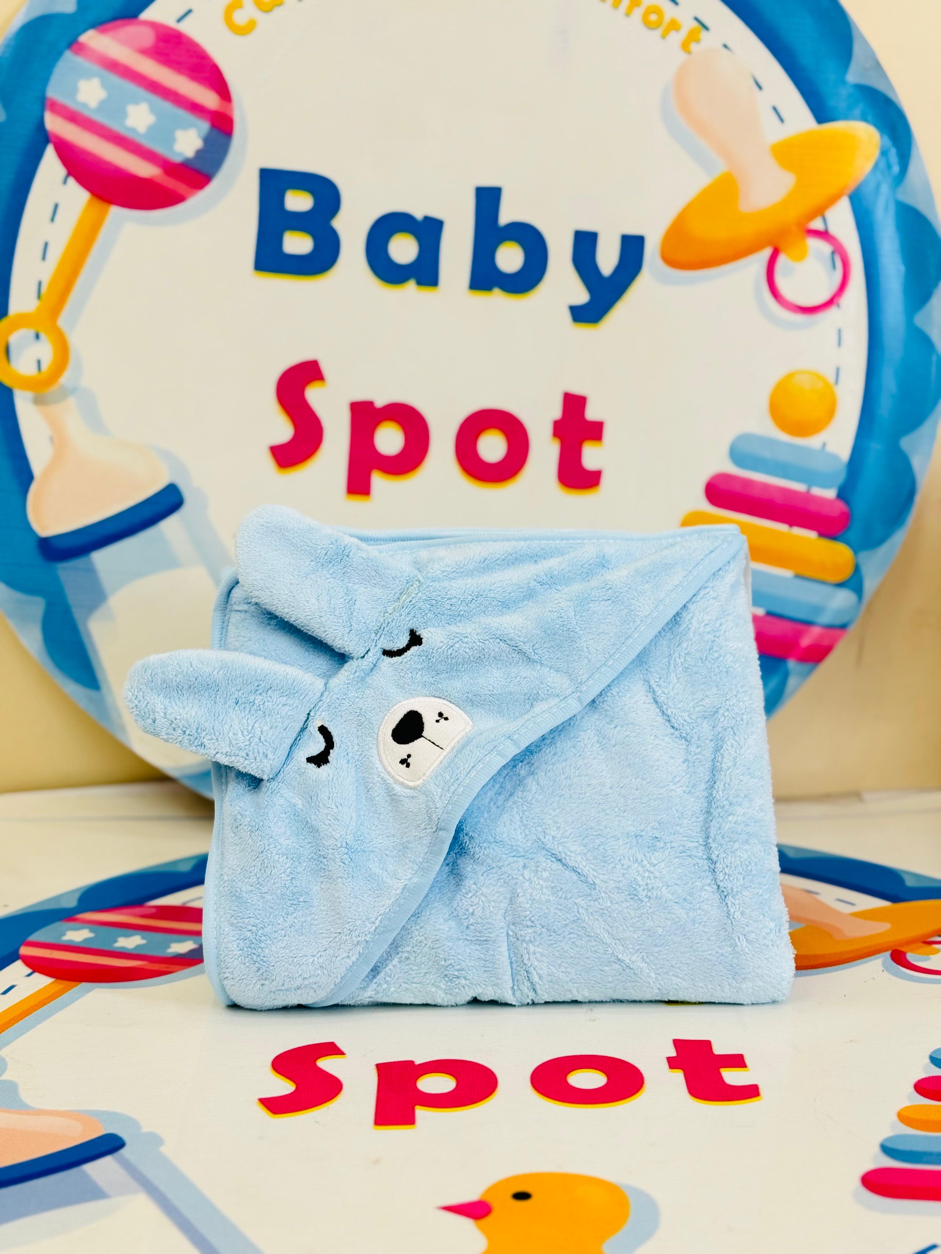 Wrap Your Baby in Pure Love & Warmth!
Discover our Premium Imported Hooded Wrapping Shawls Collection – the ultimate comfort essential for your newborn baby this season!
Features:
Super soft fleece material – gentle on delicate baby skin
AC friendly and warm – perfect for changing weather
Adorable 3D animal face hood (Elephant & Bunny designs)
Ideal for 0-12 months
Imported quality with luxurious texture
Secure ribbon tie for snug comfort
Available Designs:
Boy (Grey Elephant), Girl (Pink Bunny)