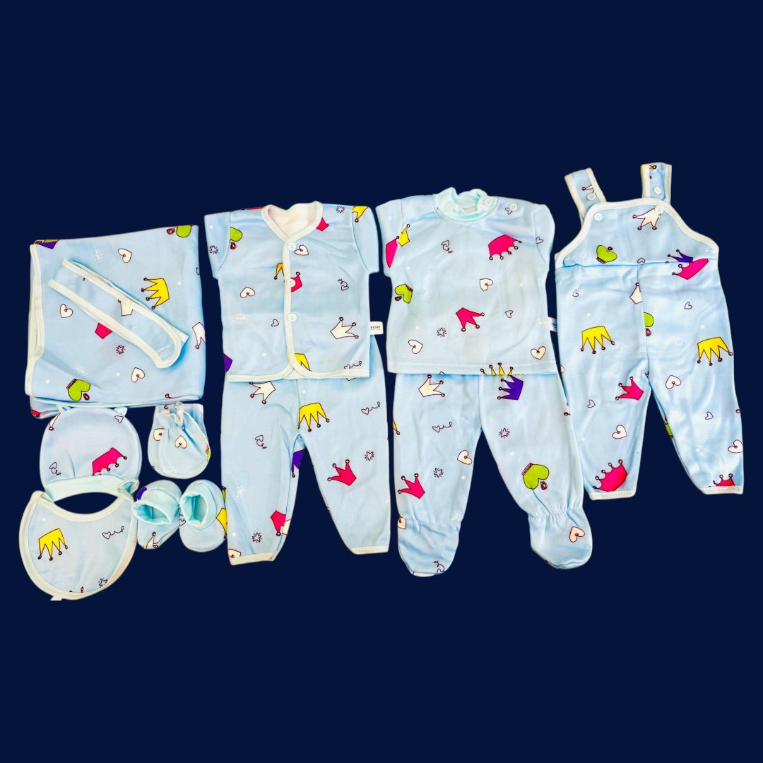 Baby 11 Pcs Winter Stuff Starter Sets Collection 🧸❄️
Get your newborn ready for the chilly season with our premium 11-piece winter starter set! Designed for warmth and comfort, this collection is perfect for your little one's winter wardrobe.
💖 Premium quality winter material – Soft, cozy, and gentle on newborn skin
👶 Complete 11-piece set – Everything you need in one pack
❄️ Includes pajamas, shirts, mittens, caps, and more
🎨 Available in multiple colors and cute designs – Perfect for baby boys an