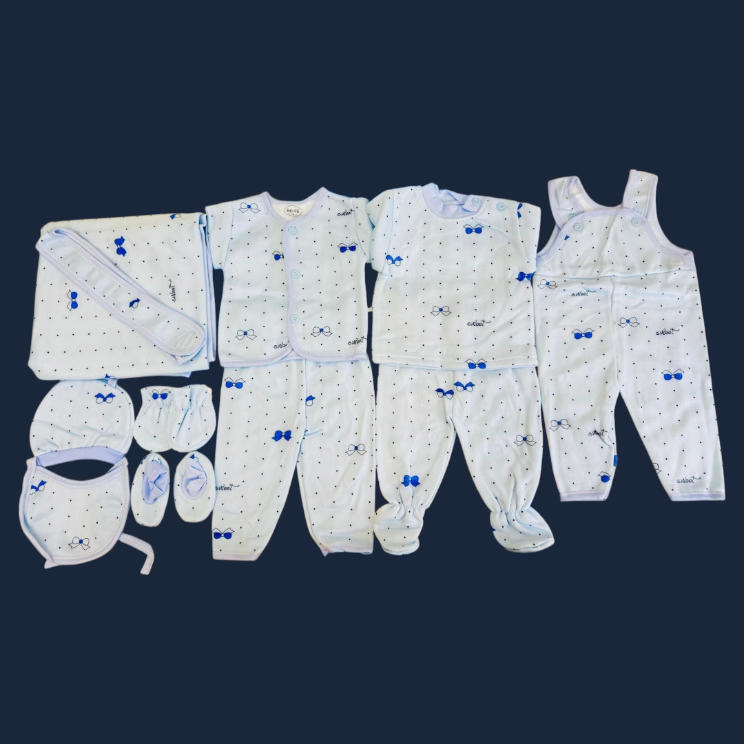 Baby 11 Pcs Winter Stuff Starter Sets Collection π§ΈβοΈ
Get your newborn ready for the chilly season with our premium 11-piece winter starter set! Designed for warmth and comfort, this collection is perfect for your little one's winter wardrobe.
π Premium quality winter material β Soft, cozy, and gentle on newborn skin
πΆ Complete 11-piece set β Everything you need in one pack
βοΈ Includes pajamas, shirts, mittens, caps, and more
π¨ Available in multiple colors and cute designs β Perfect for baby boys an