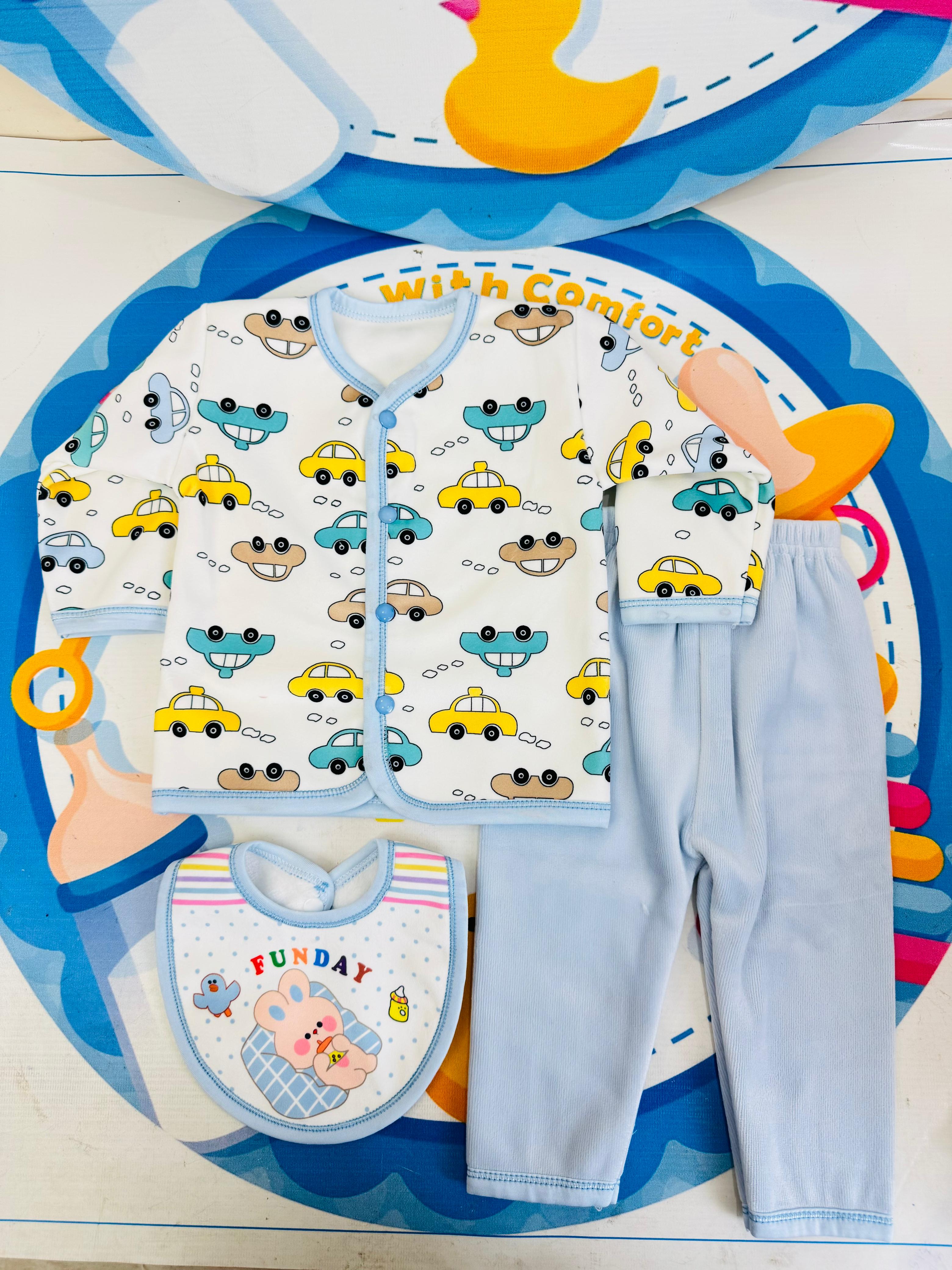 Winter Fleece 3 pc baby suits