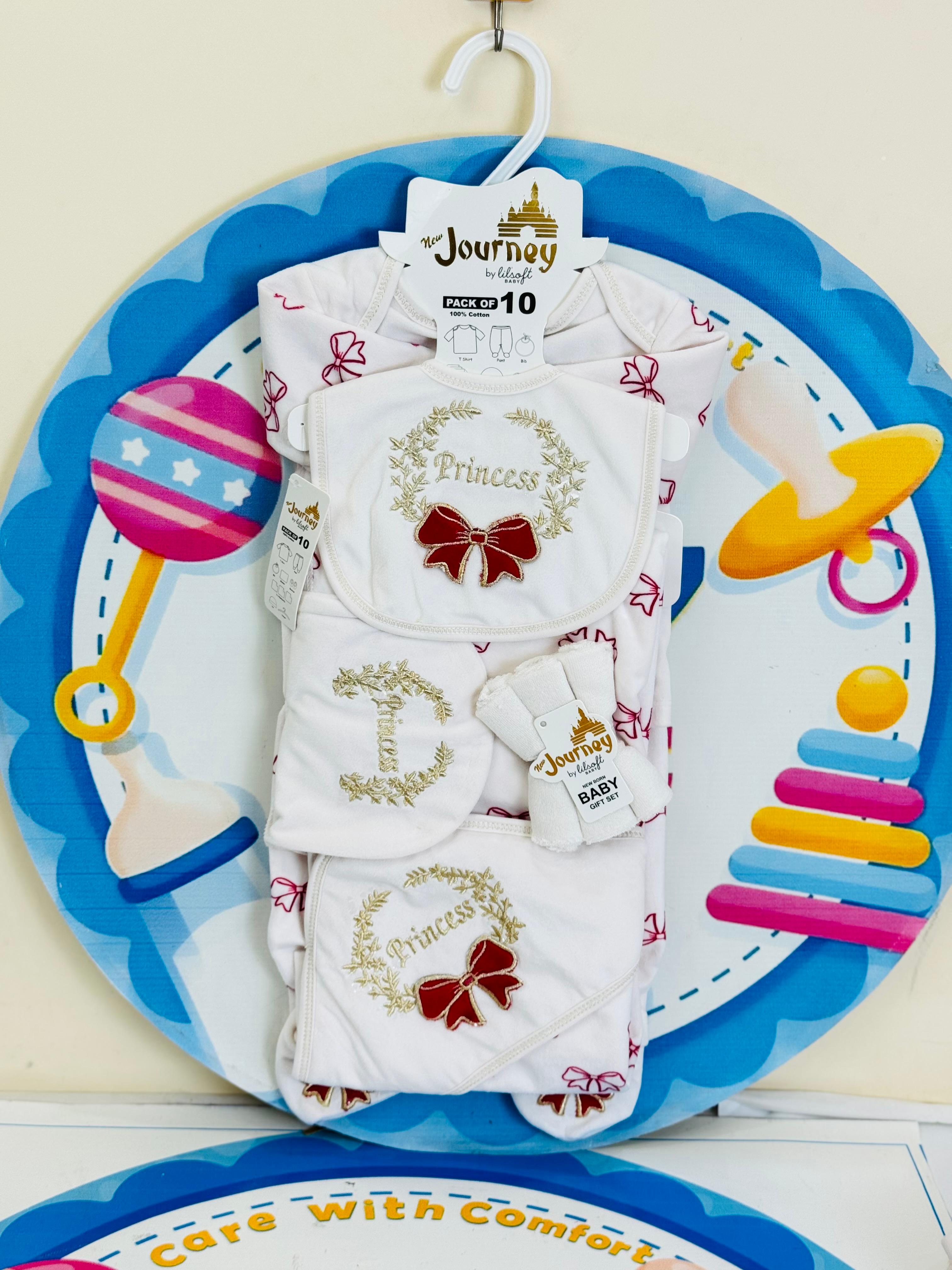 10 Pcs Winter Fleece Baby Starter Set