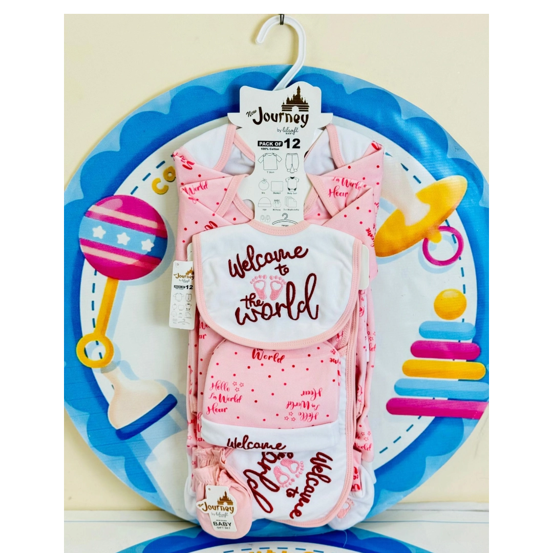 12 Pcs Winter velvet Baby Starter Set