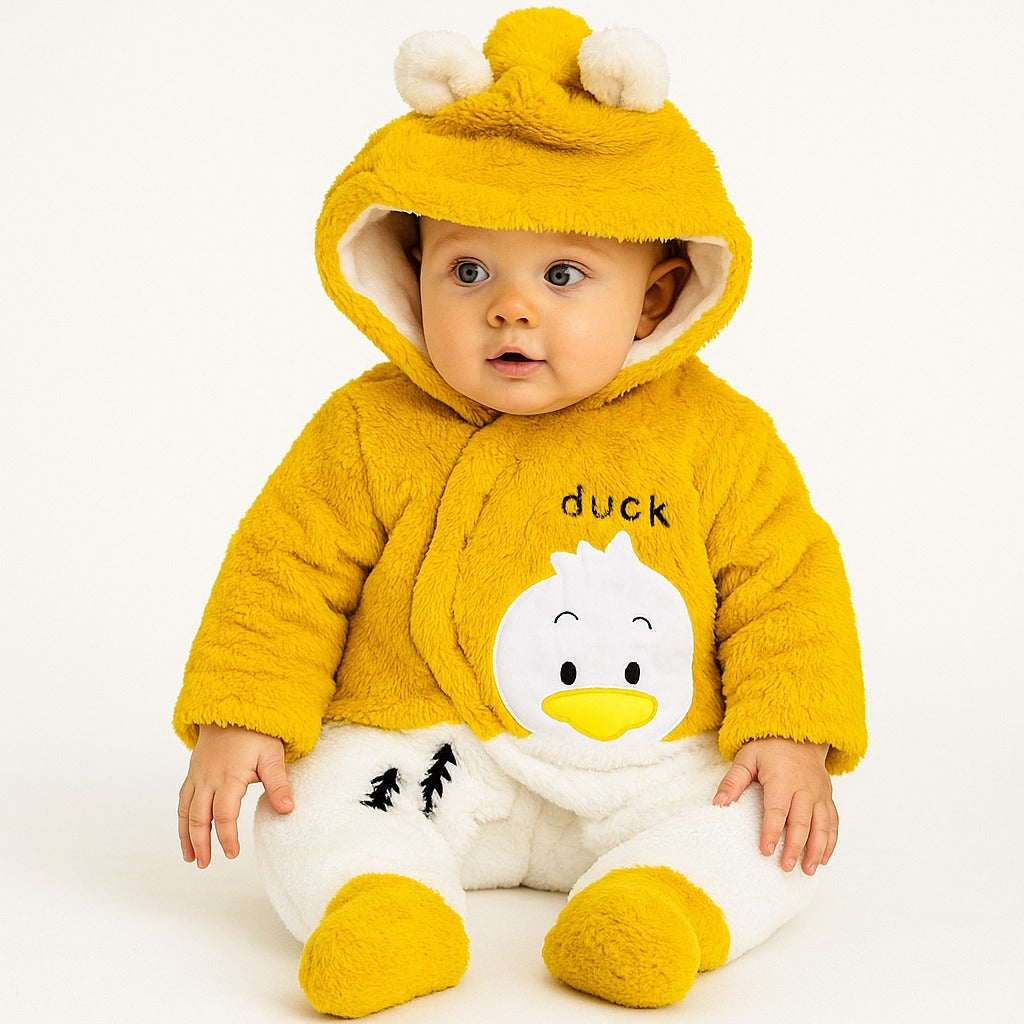 🍼 Premium Baby Quilted Foaming Winter Rompers – Cozy & Stylish
Ultra-Soft Quilted Fabric – Designed with premium foaming insulation to keep your baby warm and comfortable during chilly winter days.
Perfect for Newborns – Available in 0-3 months and 3-6 months sizes, tailored to give your little one a snug, gentle fit.
Winter-Ready Comfort – Thick, breathable quilting ensures maximum warmth without compromising on softness.
Easy Wear & Diaper Change – Front snap-button closure for quick dressing and has