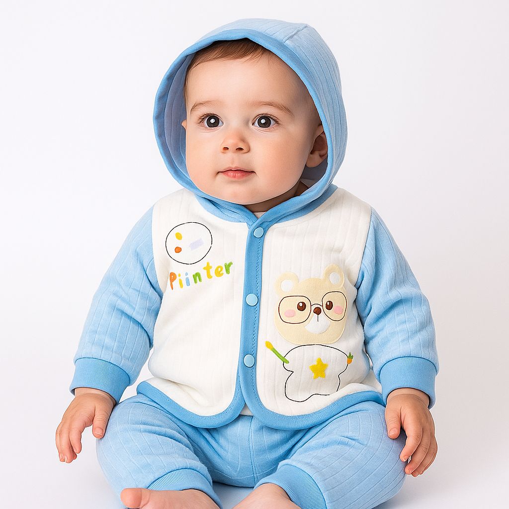 🍼✨ Baby Hooded Fleece Pajama Suits for Winter ✨🧸
Keep your little one warm, cozy, and stylish this winter with our premium newborn fleece collection! ❄️💖
🔑 Key Features:
👶 Newborn Baby Hooded Pajama Suits – specially designed for comfort and warmth.
🧵 Made with soft fleece fabric, perfect for sensitive newborn skin.
🧸 Adorable hooded design for extra warmth and cuteness.
❄️ Ideal for winter baby clothes, newborn nightwear & cozy daily outfits.
📏 Size: Newborn Baby (0 months).
💰 Price: 1650 R